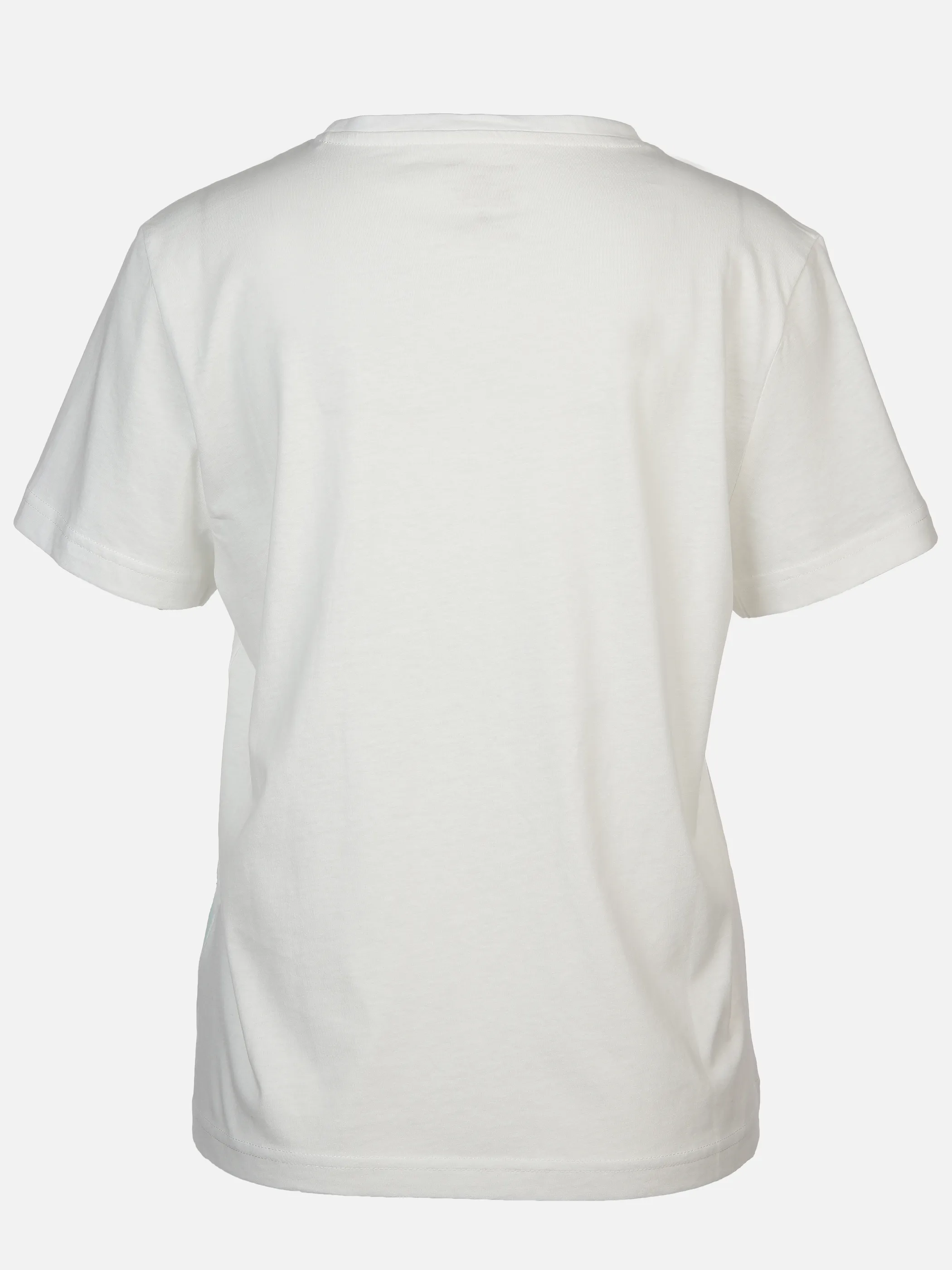 Tom Tailor 1040544 NOS T-shirt crew neck print Weiß 890588 10332 2