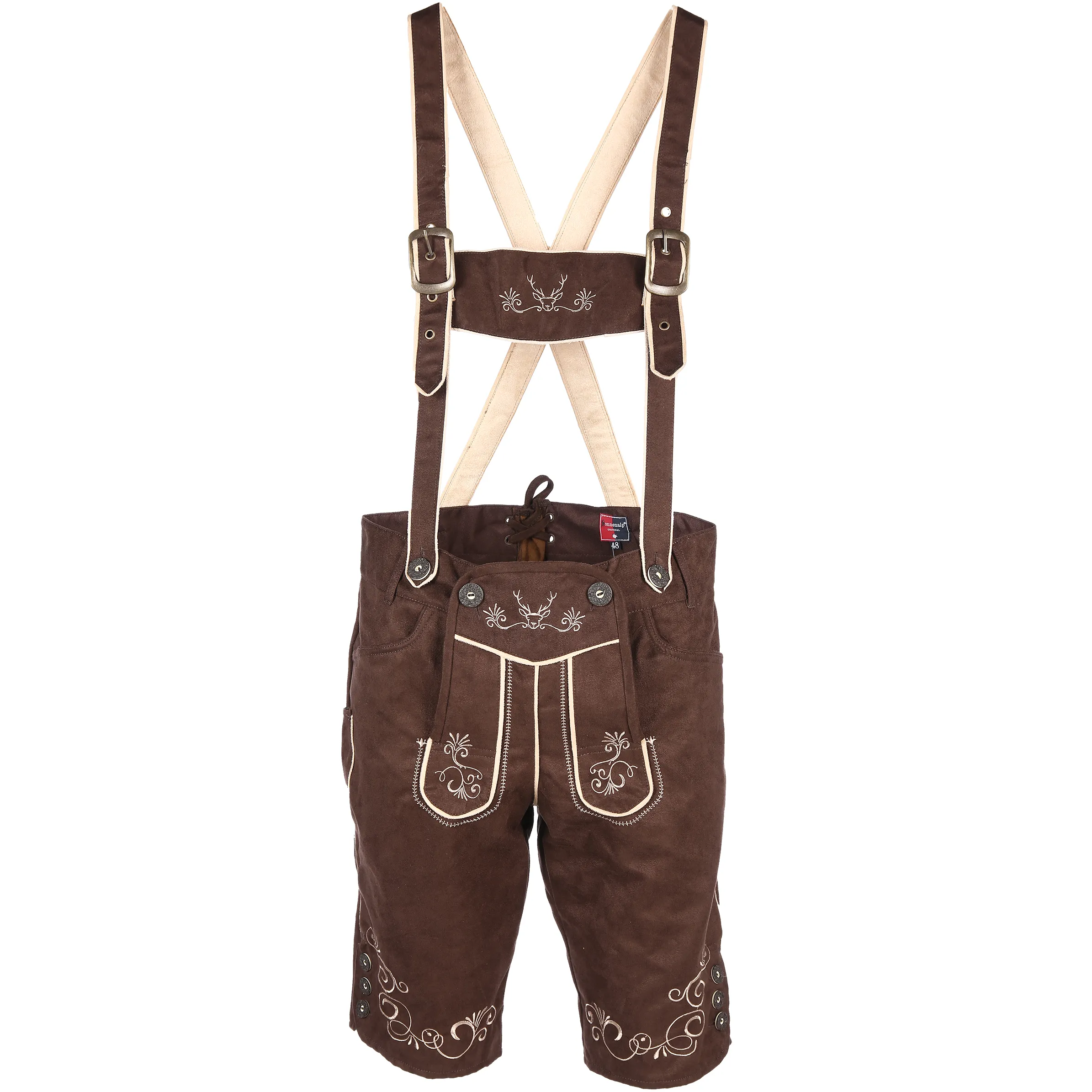 Sonnenalp He Trachten Hose 3/4 Braun 796027 DK BRAUN 1