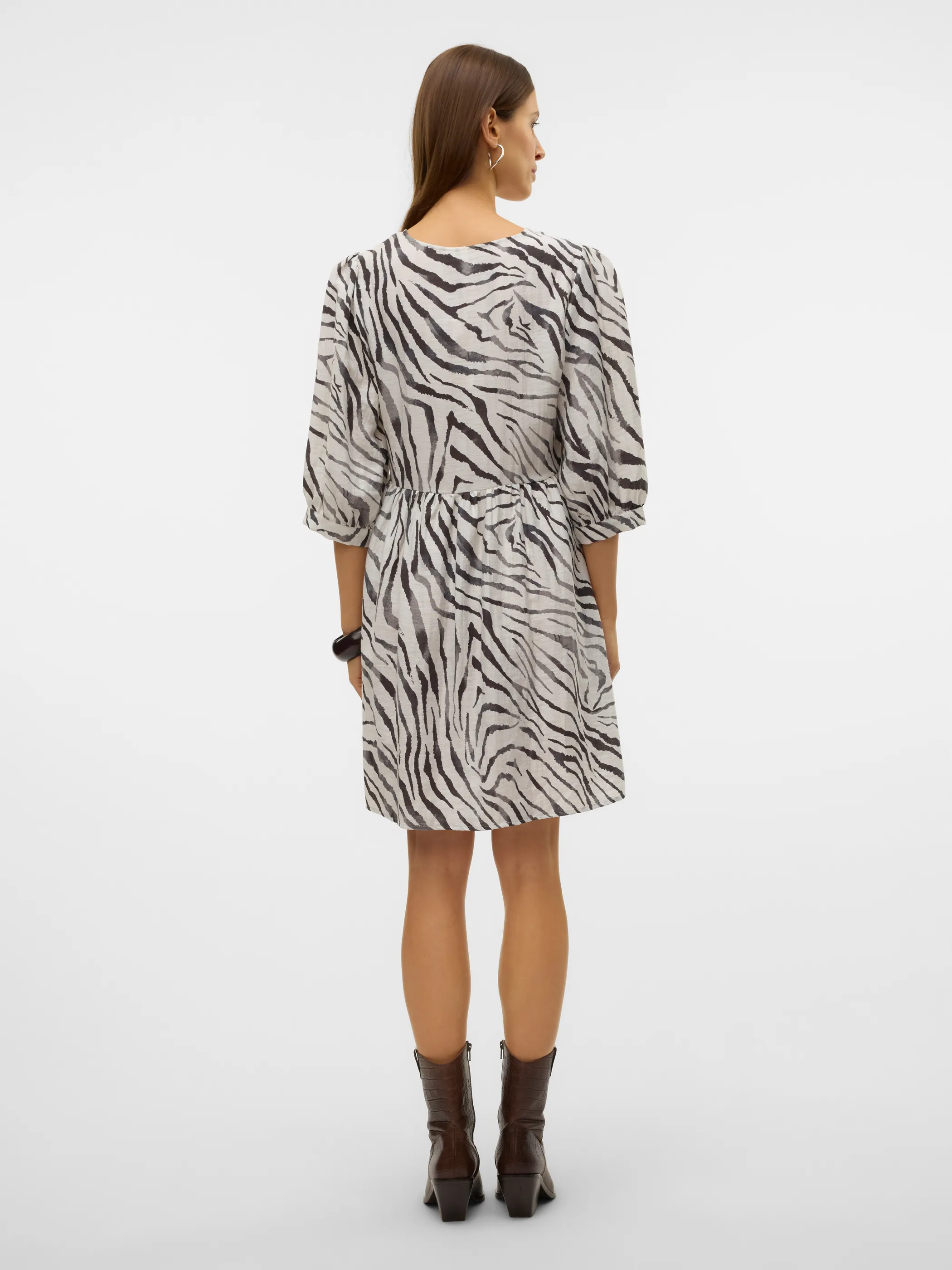 Vero Moda 10330063 VMDORA DESY 3/4 V-N S Weiß 908955 178857001 2