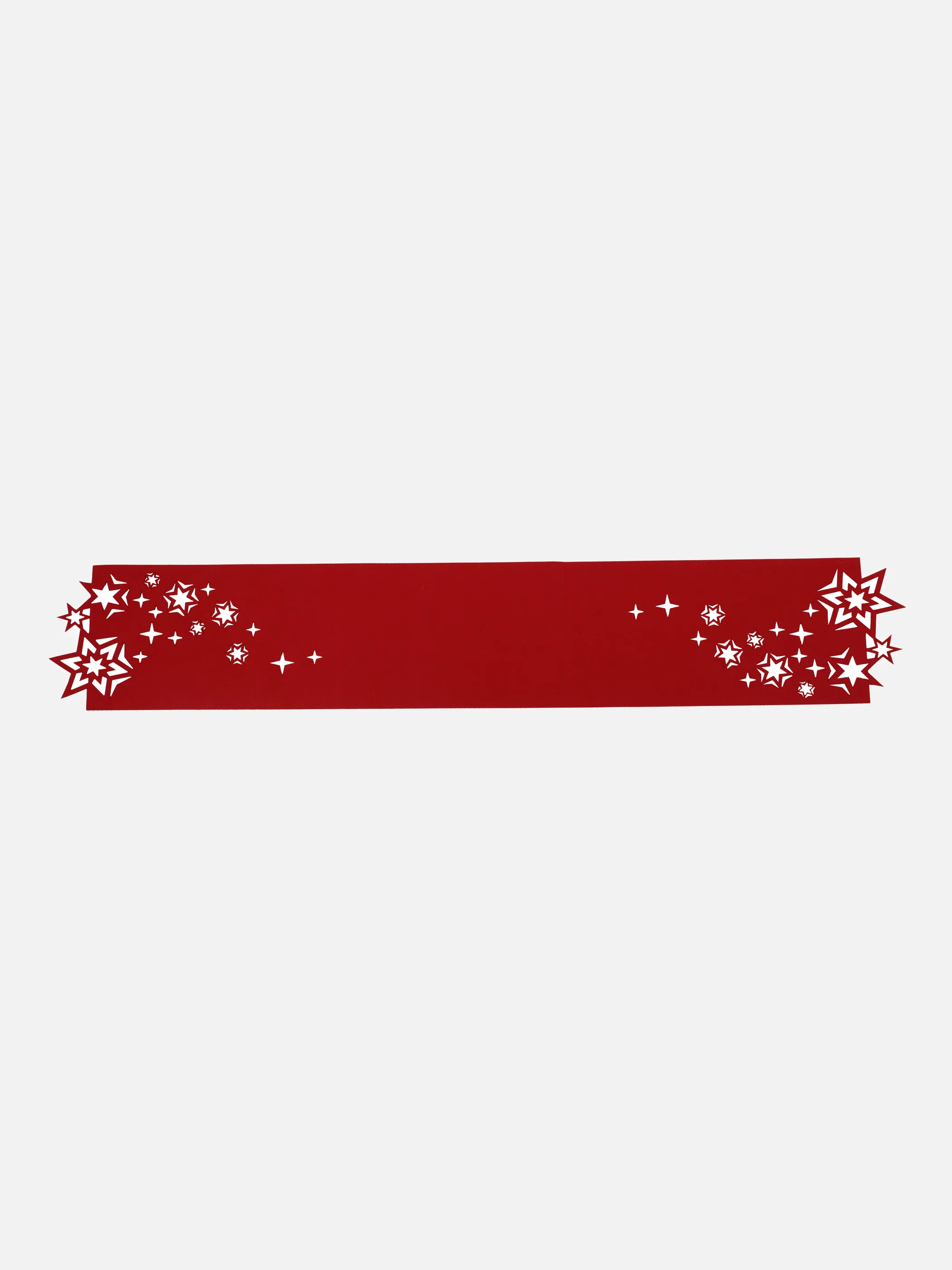 Weihnachten Tischläufer Sternennacht rot Rot 860490 ROT 3