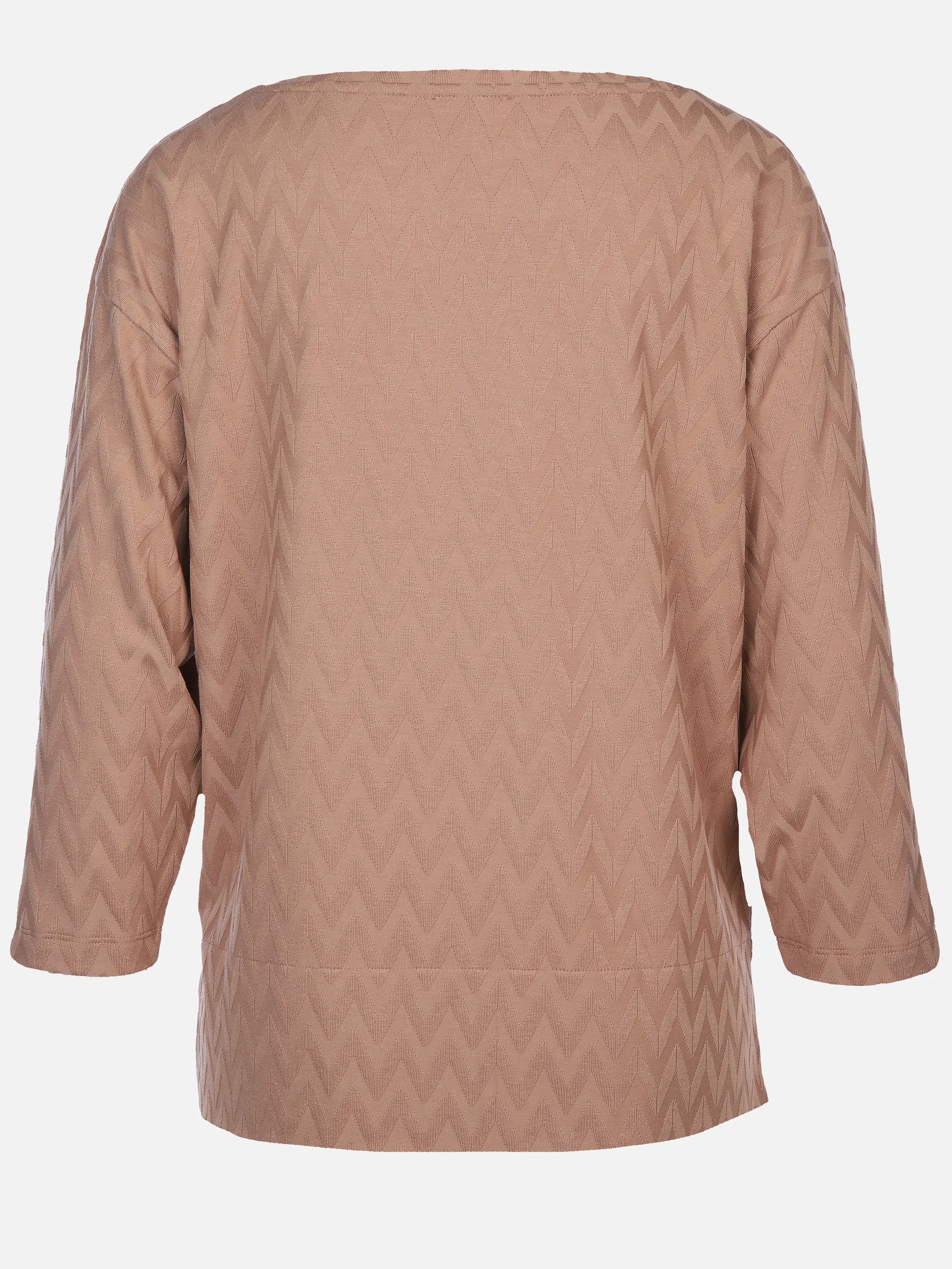 Lisa Tossa Da-Jacquard-Shirt langarm Braun 897608 CAMEL 2 Lisa Tossa Da-Jacquard-Shirt langarm Braun 897608 CAMEL 2