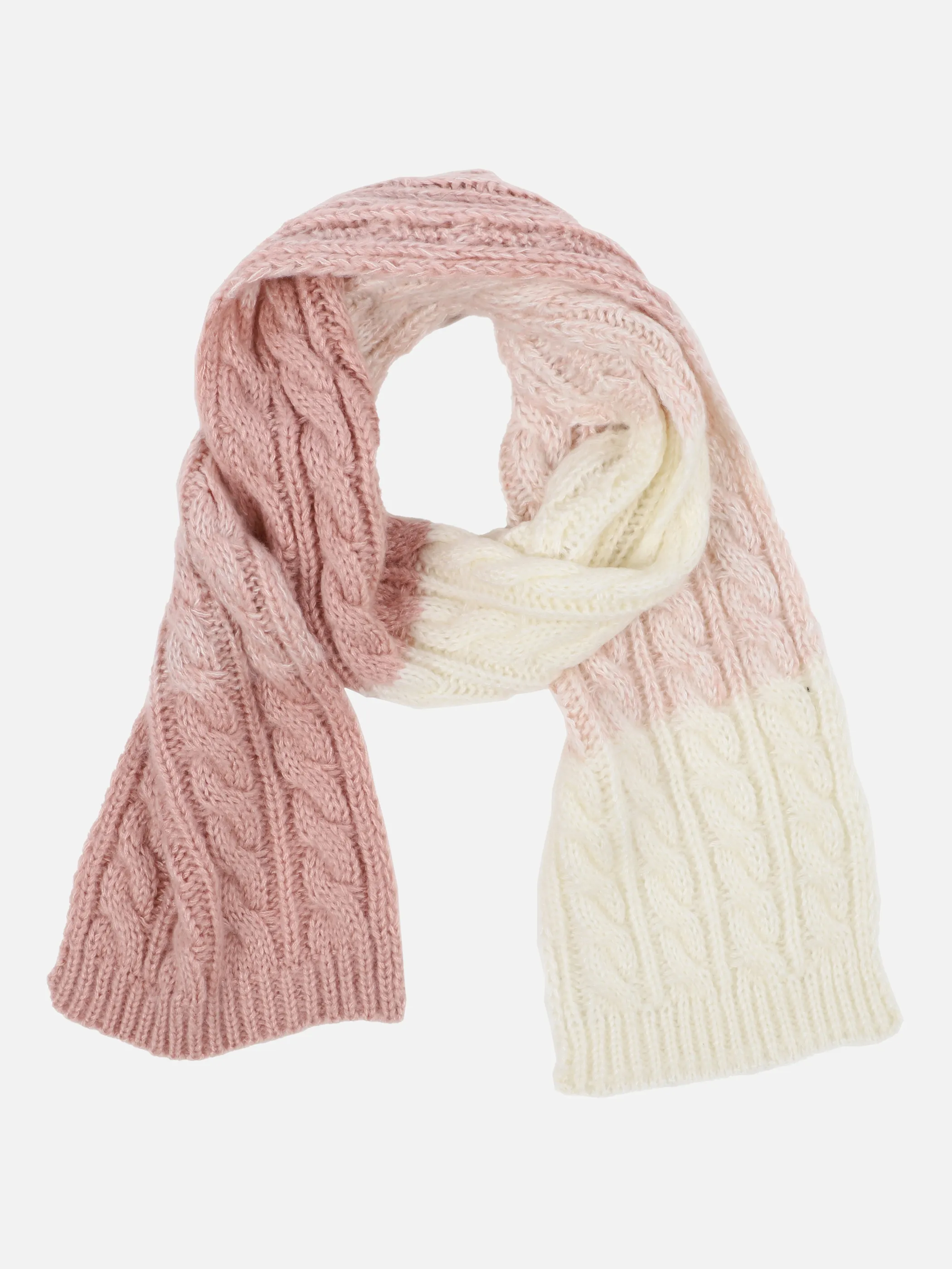 Stop + Go TG Strickschal in rose und Rosa 871093 ROSE 1