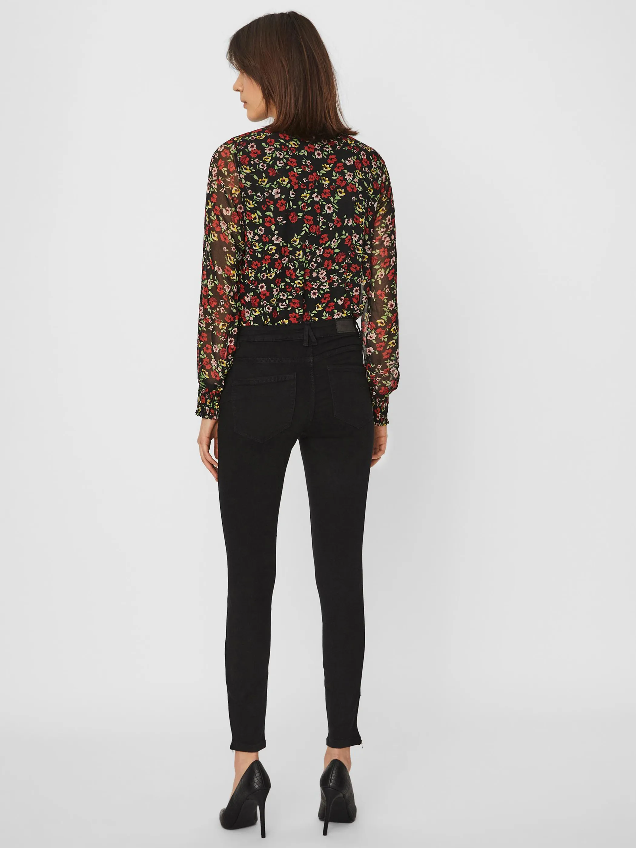 Vero Moda 10247110 VMTILDE MR S ANK ZIP Schwarz 866176 237815 4 Vero Moda 10247110 VMTILDE MR S ANK ZIP Schwarz 866176 237815 4