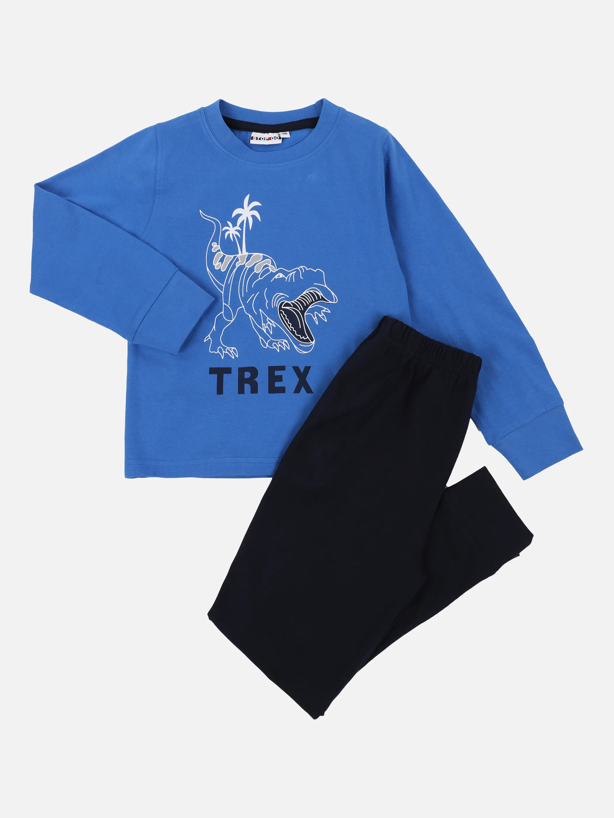 Stop + Go MB Pyjama lang Dino Blau 868431 NVY/ROYAL 1 Stop + Go MB Pyjama lang Dino Blau 868431 NVY/ROYAL 1