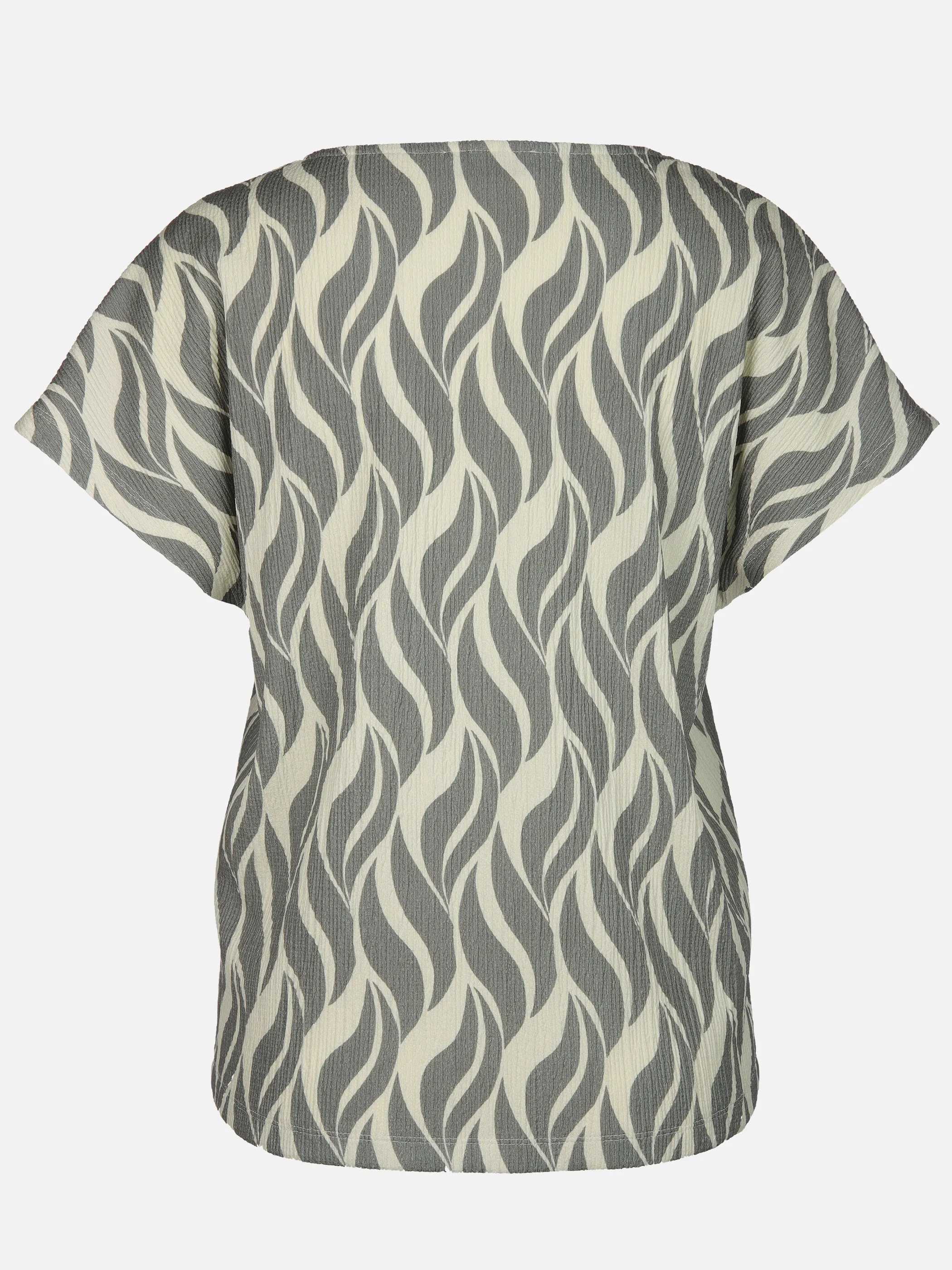 Lisa Tossa Da-Crincle-Shirt m. Print Oliv 913503 DANCER 2