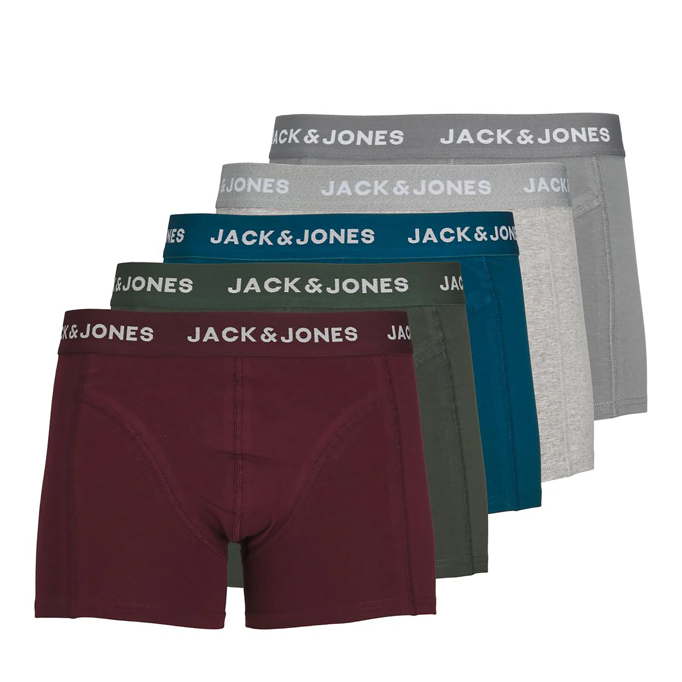 Jack Jones 12237289 JACSMITH TRUNKS 5 PAC Rot 886484 177229001 1