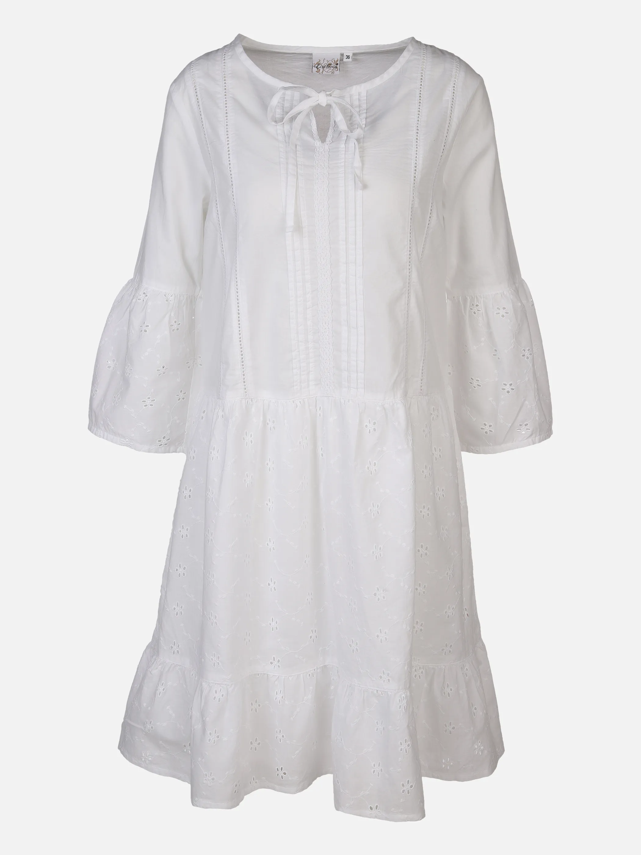 Lisa Tossa Da-Midi-Kleid m. 3/4 Arm Weiß 877942 WEIß 1