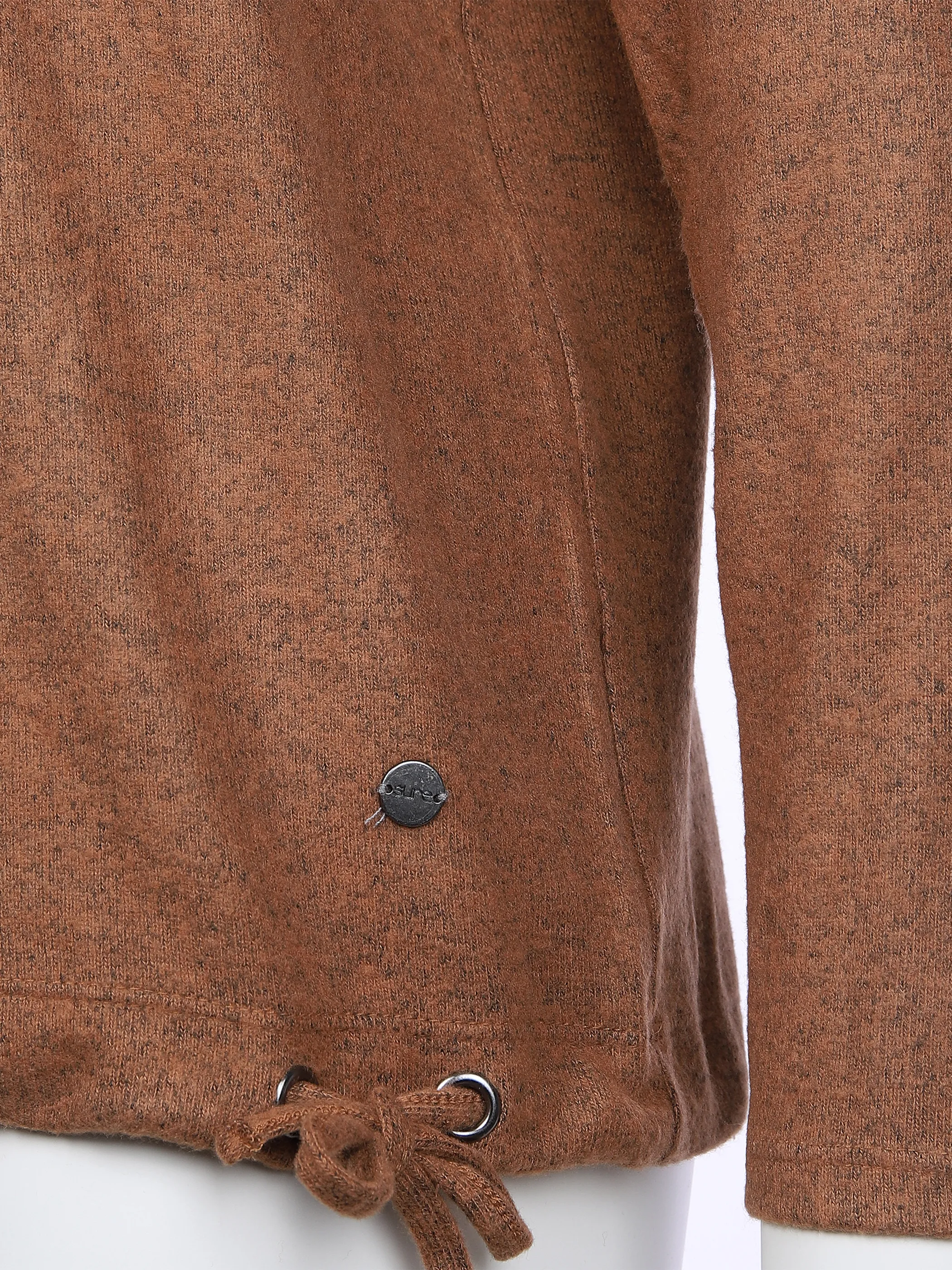 Sure Da-Flausch-Shirt, Rundhals Braun 857115 ZIMT MEL 3 Sure Da-Flausch-Shirt, Rundhals Braun 857115 ZIMT MEL 3