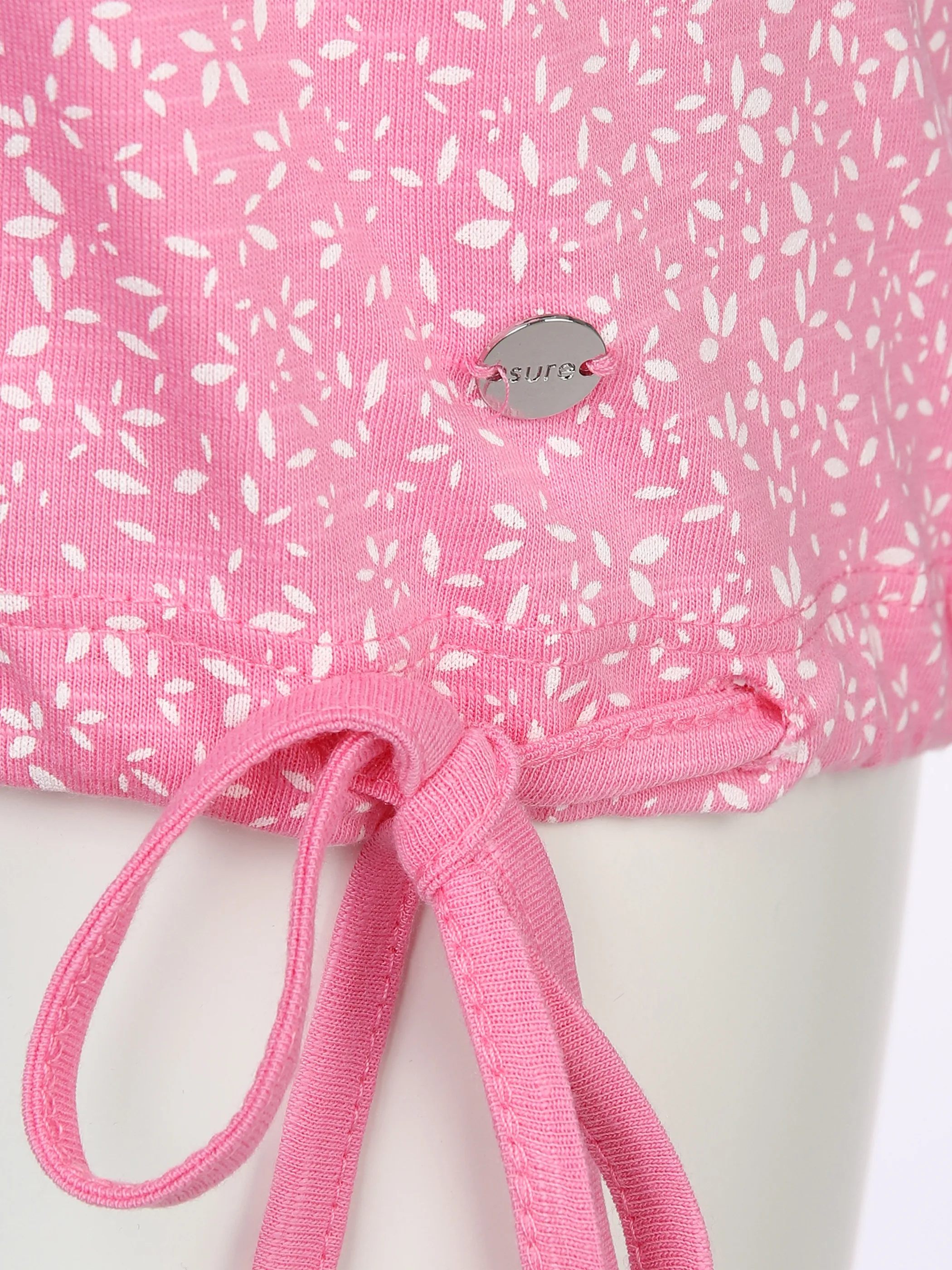 Sure Da-Top m. Alloverprint Pink 875892 FLAMINGO 3 Sure Da-Top m. Alloverprint Pink 875892 FLAMINGO 3