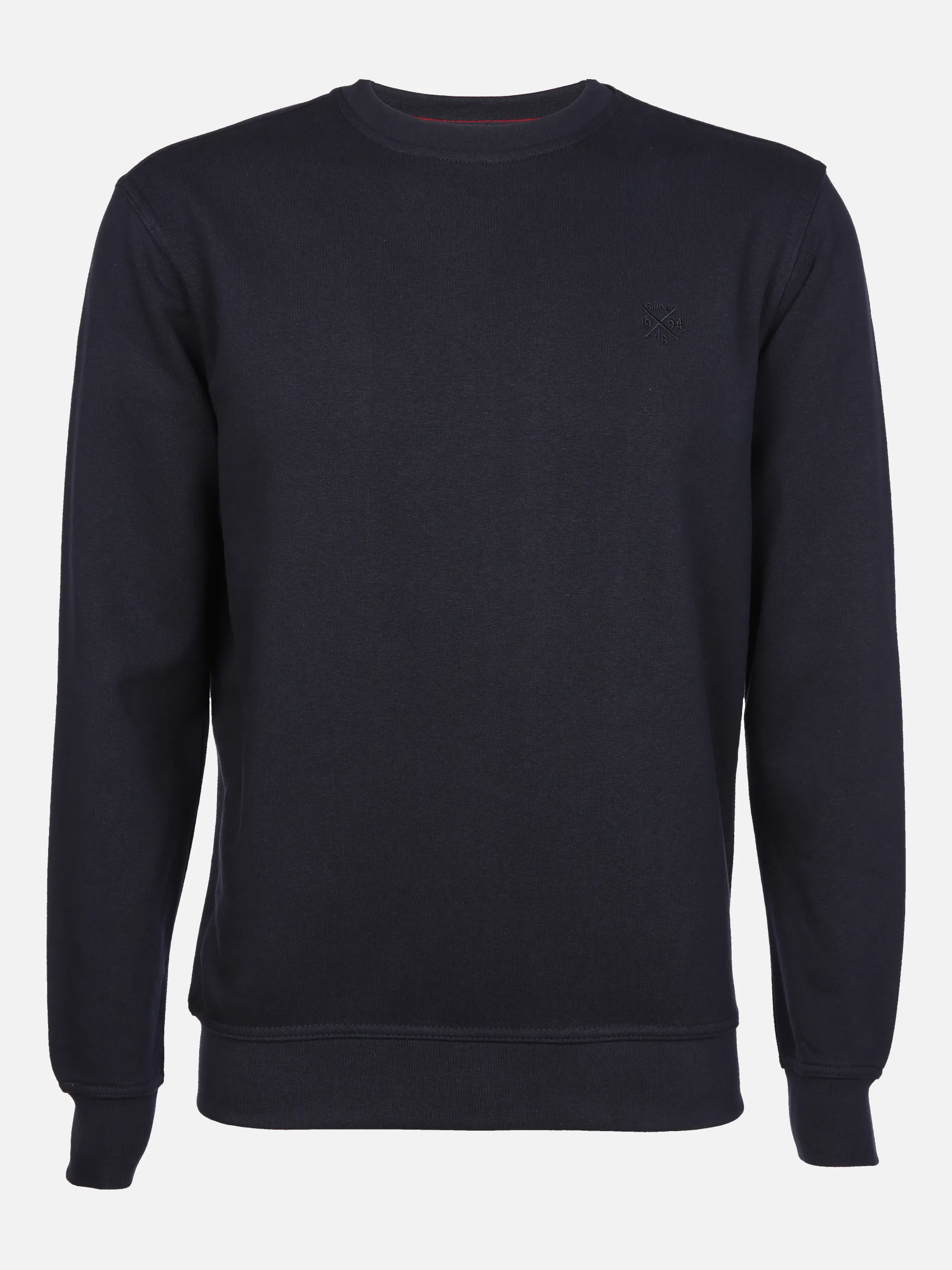 Jim Spencer He. Sweatshirt uni basic Blau 852319 NAVY 1 Jim Spencer He. Sweatshirt uni basic Blau 852319 NAVY 1
