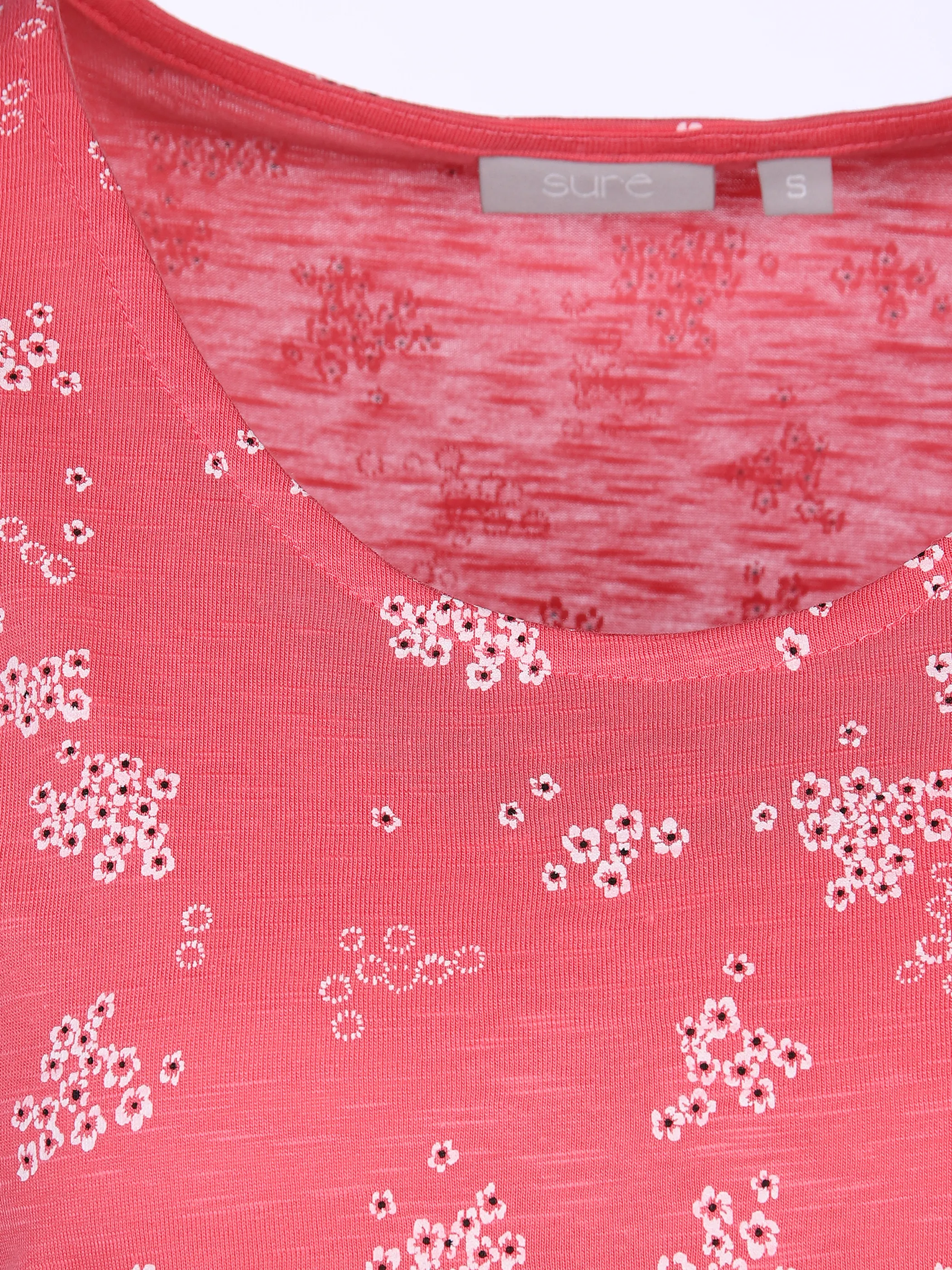 Sure Da-Top m. Alloverprint Pink 862483 SORBET 3 Sure Da-Top m. Alloverprint Pink 862483 SORBET 3