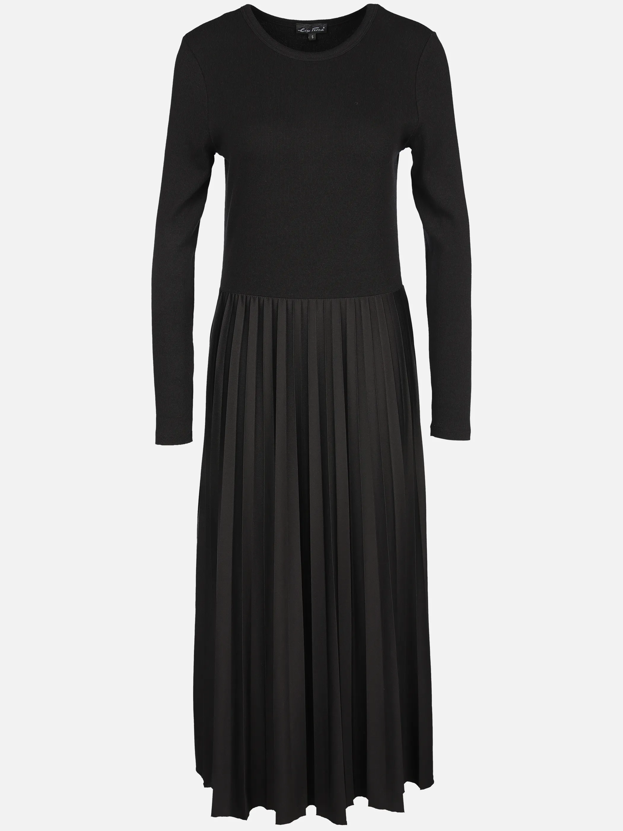 Lisa Tossa Da-Plissee-Kleid Schwarz 905503 SCHWARZ 1 Lisa Tossa Da-Plissee-Kleid Schwarz 905503 SCHWARZ 1