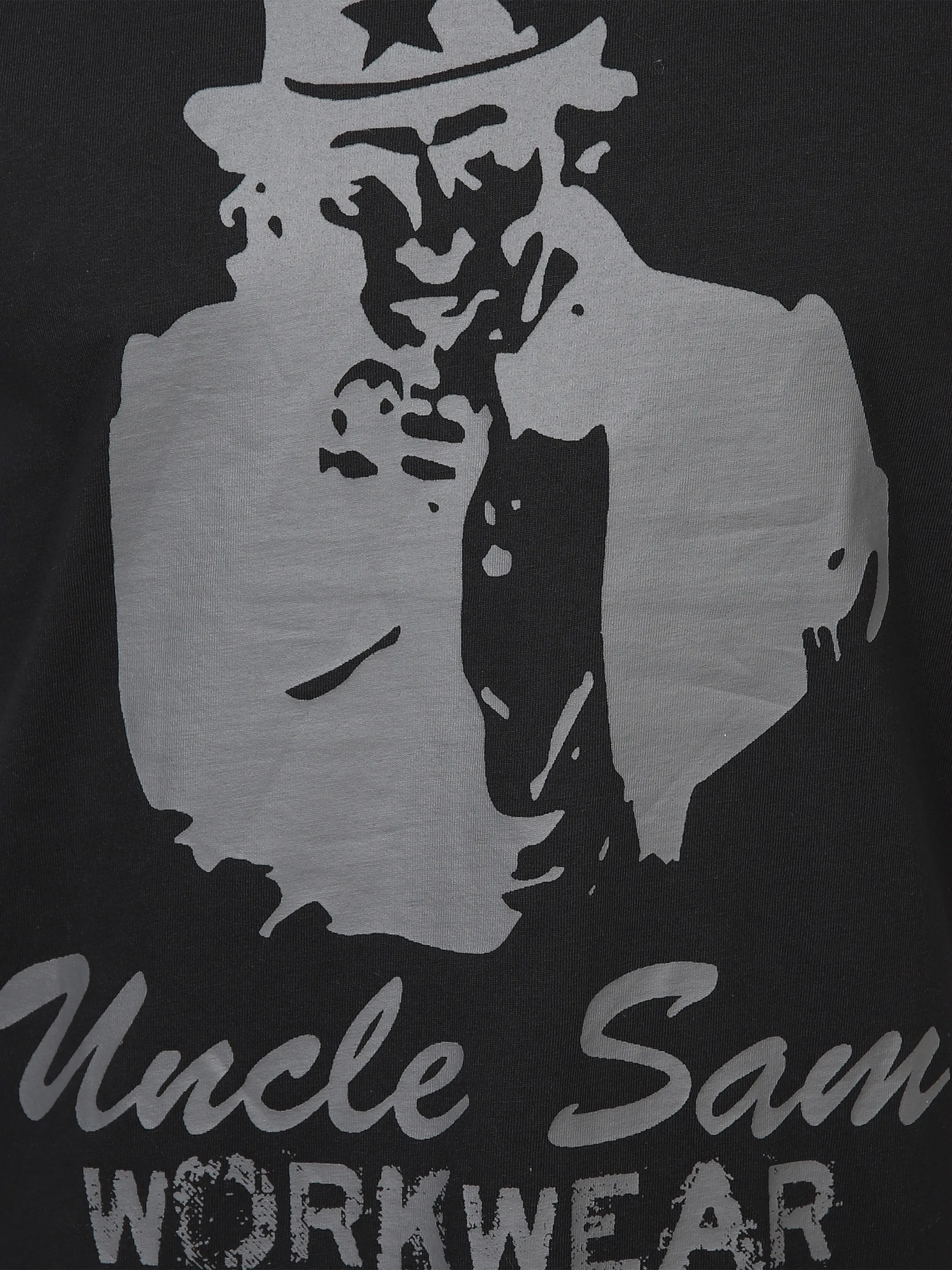 Uncle Sam He. T-Shirt 1/2 Arm Grau 881503 ANTHRA 3