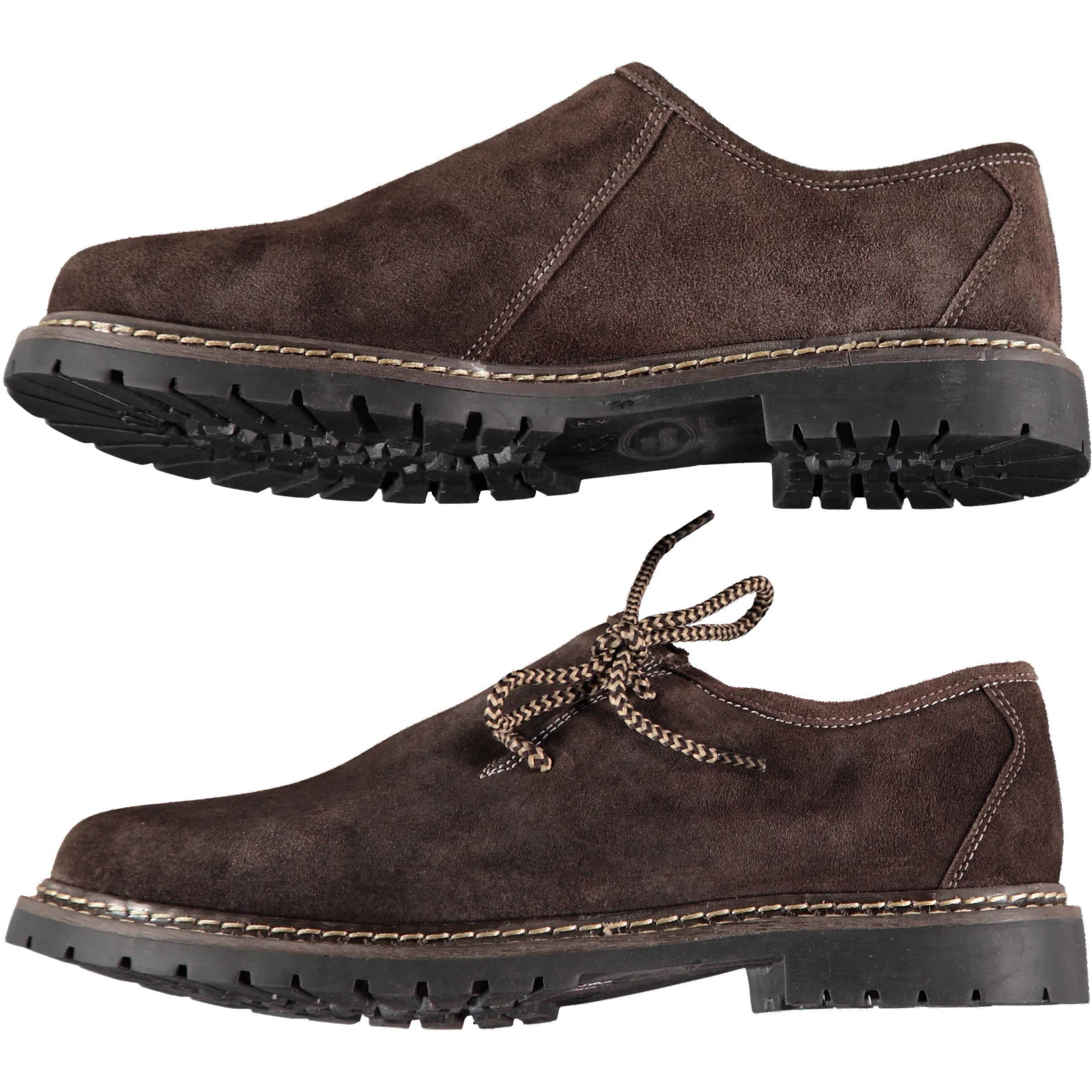 Birkhahn Mode und Tracht He. Trachten Haferlschuhe Braun 798441 DK BRAUN 2
