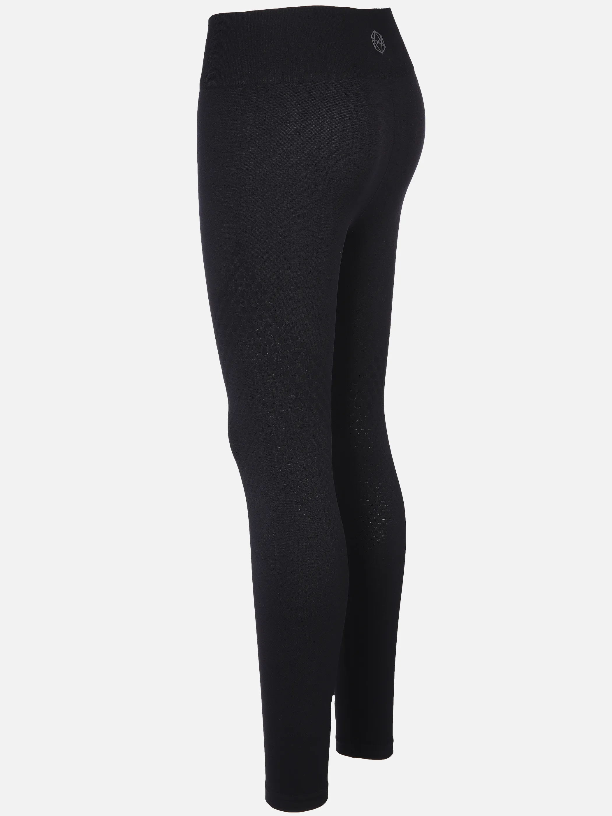 Grinario Sports Da- Seamless Leggings Schwarz 890085 BLACK 3