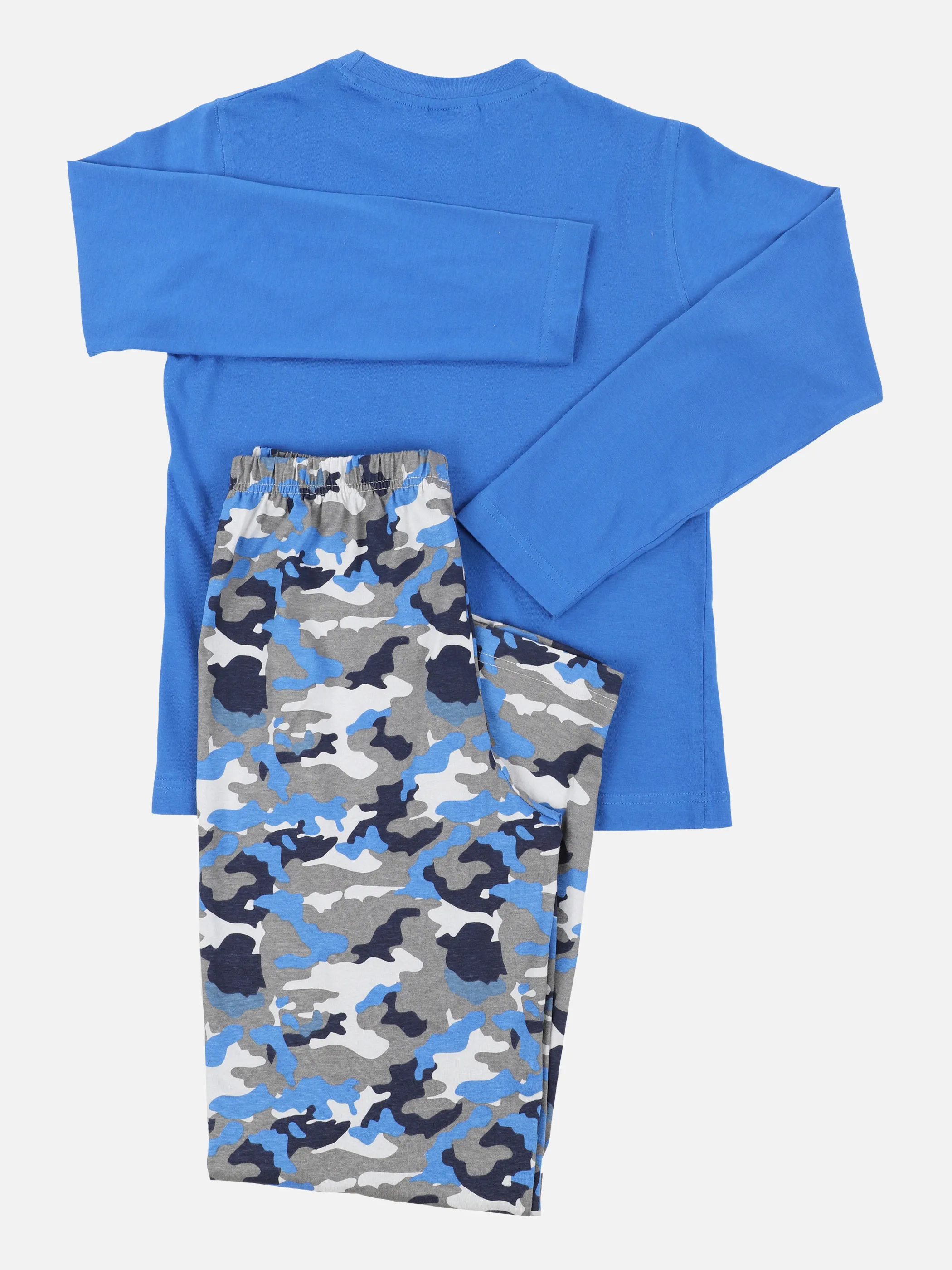 Stop + Go TB Pyjama lang Camouflage Prin Blau 868434 ROYAL/BLAU 2