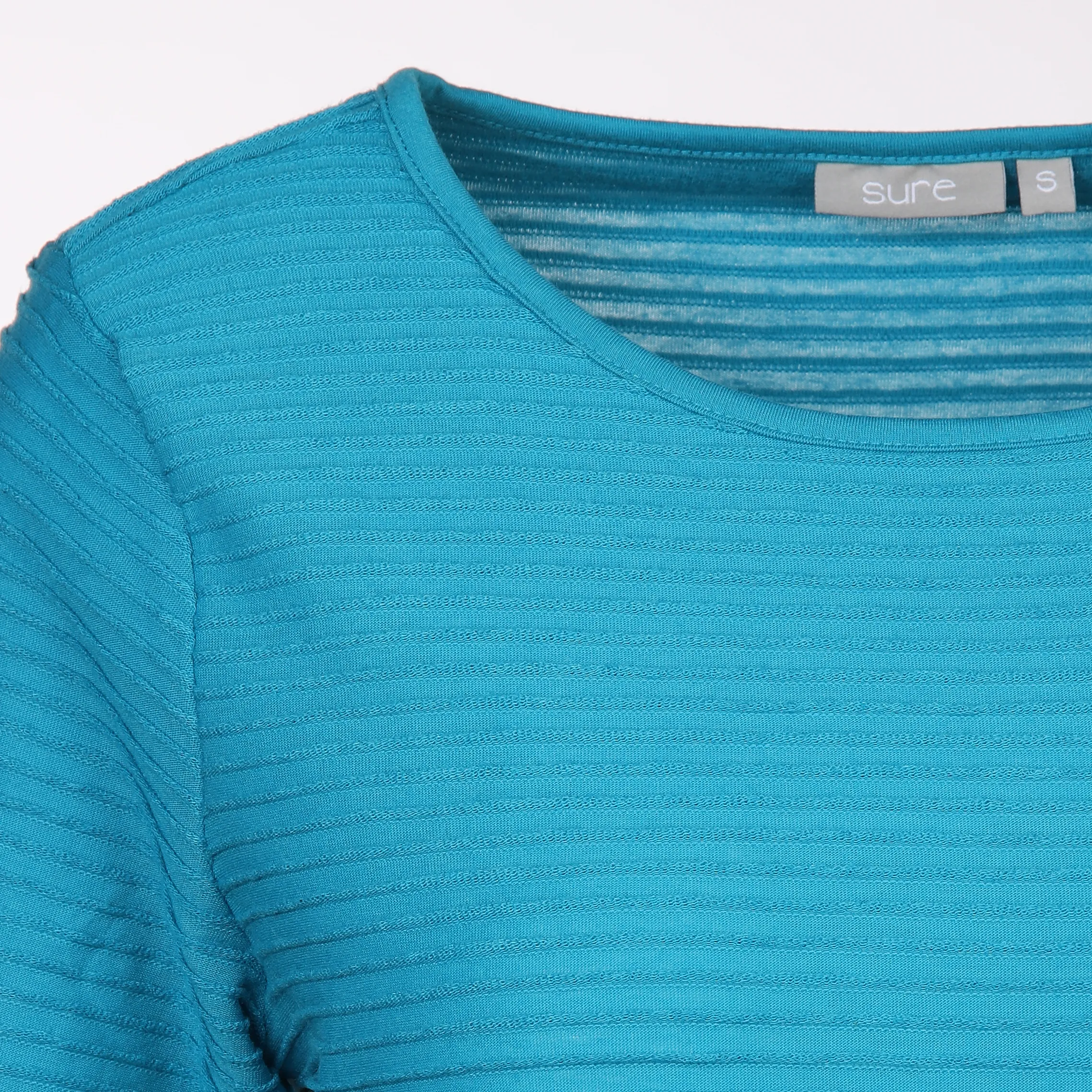 Sure Da-Struktur-Shirt 3/4 Arm Blau 880336 BRIGHT SKY 3 Sure Da-Struktur-Shirt 3/4 Arm Blau 880336 BRIGHT SKY 3
