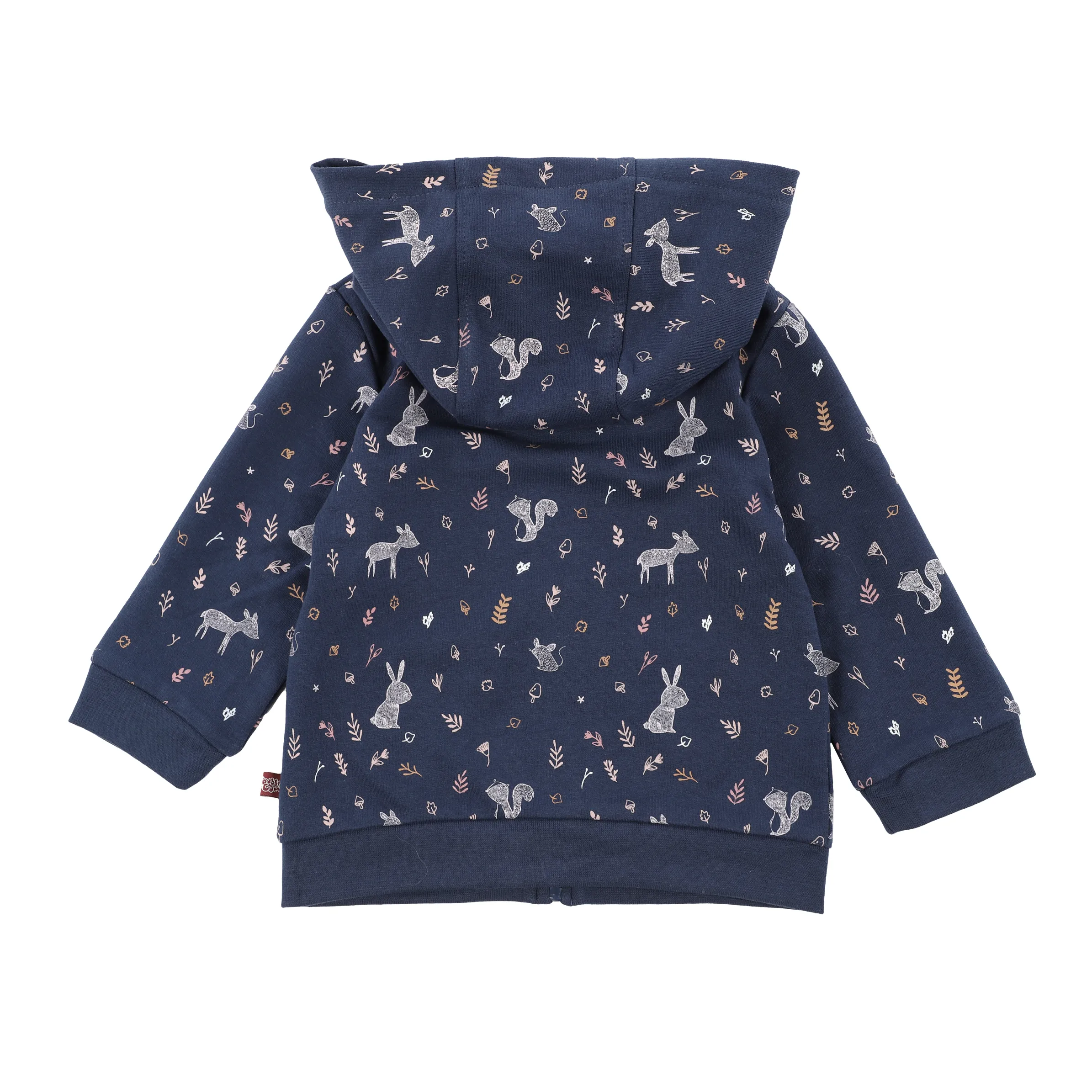 Bubble Gum BM Sweat Cardigan in blau mit Kapuze und Waldtiere Blau 884934 BLAU GEM. 2 Bubble Gum BM Sweat Cardigan in blau mit Kapuze und Waldtiere Blau 884934 BLAU GEM. 2