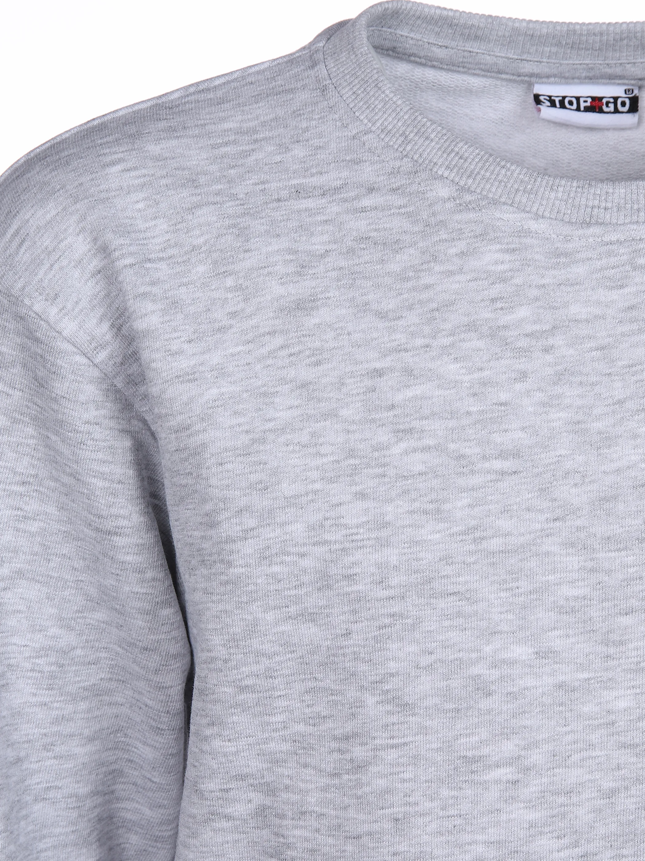 Stop + Go TB Sweatshirt Basic in h.grau Grau 860582 HELLGRAU 3 Stop + Go TB Sweatshirt Basic in h.grau Grau 860582 HELLGRAU 3