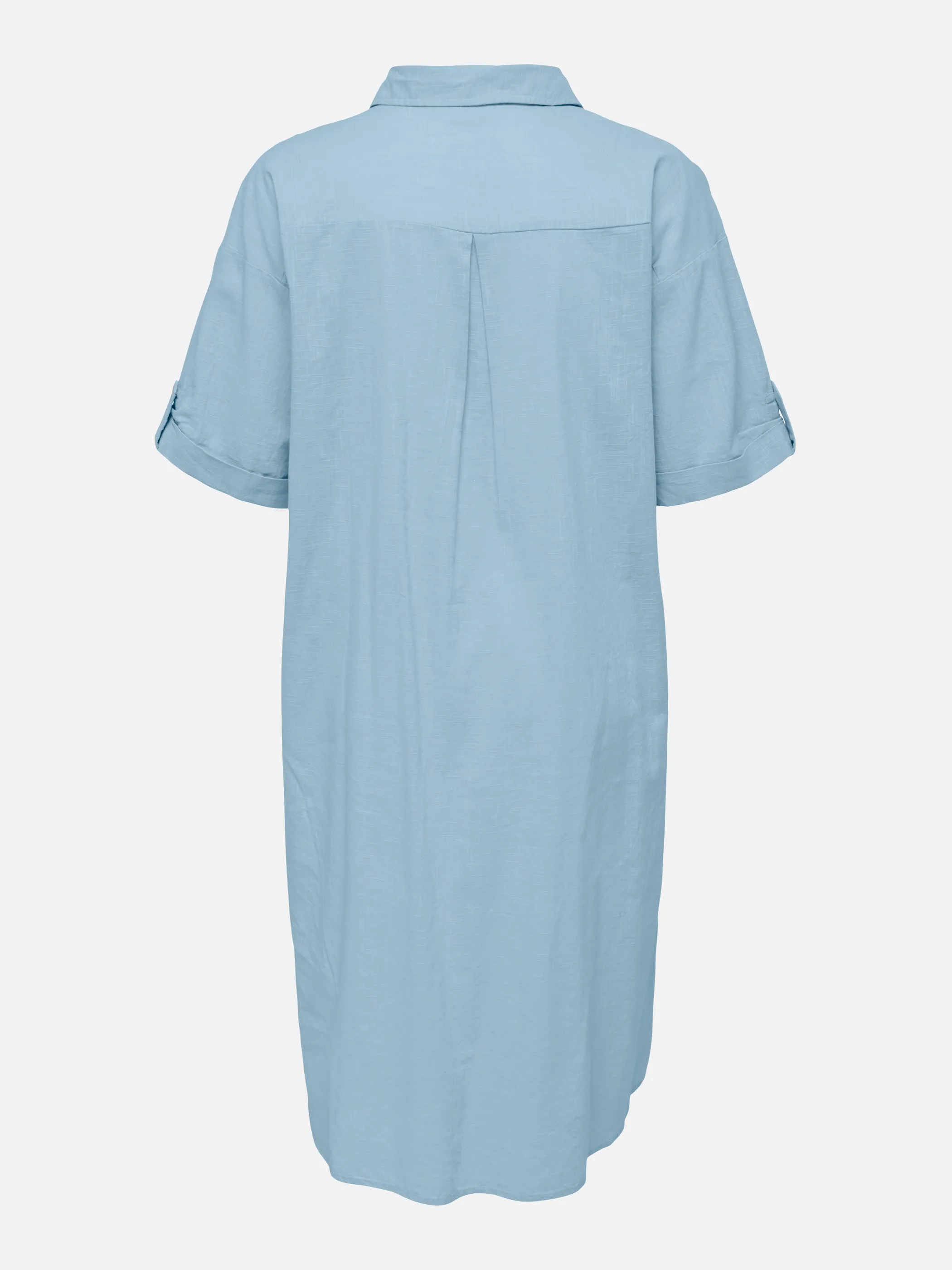 Only Carmakoma 15347141 CARCOCO SS  BLK SHIRT Blau 910653 299897 2