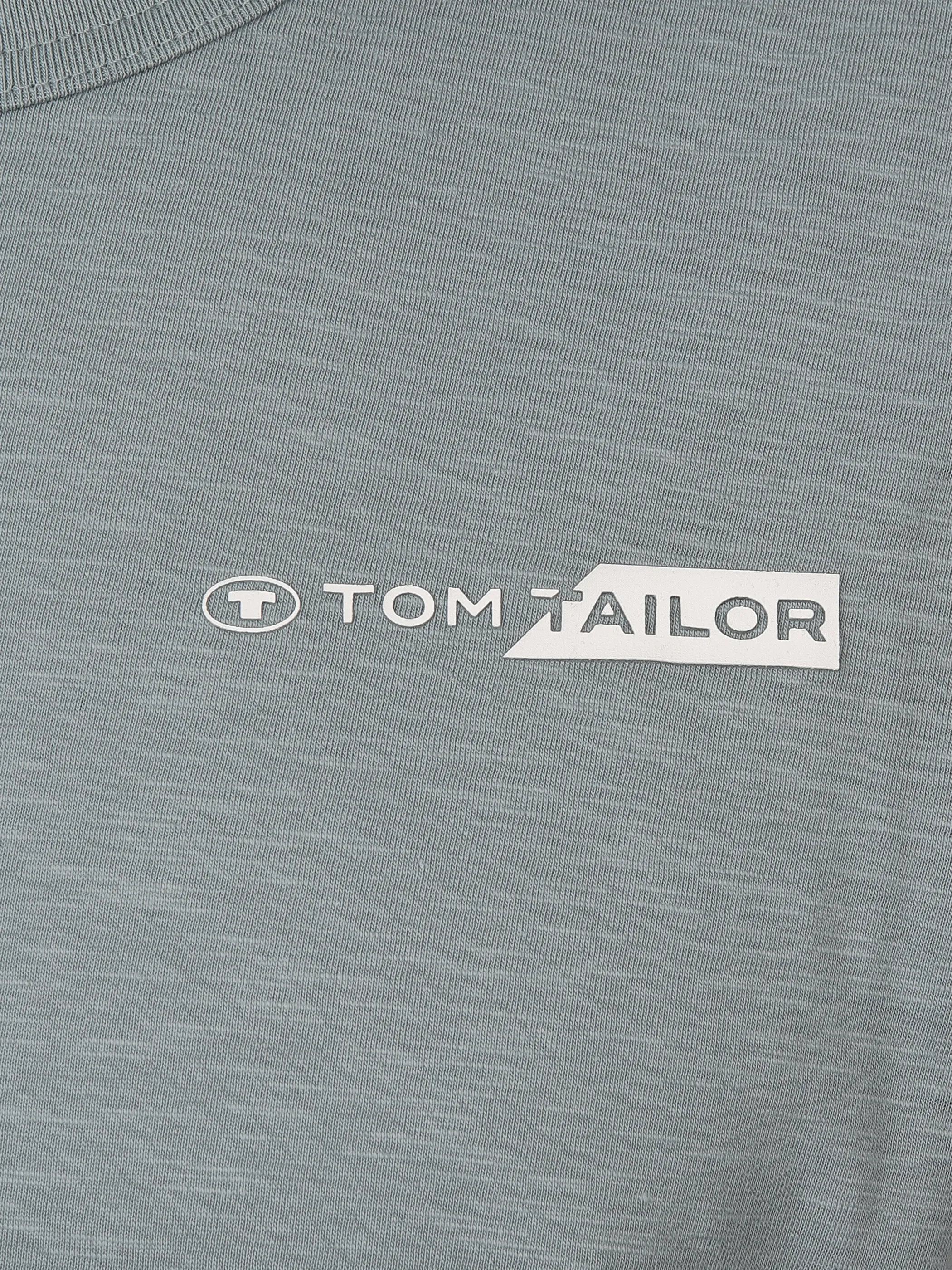 Tom Tailor 1040821 NOS printed t-shirt Logo Grau 890933 27475 3