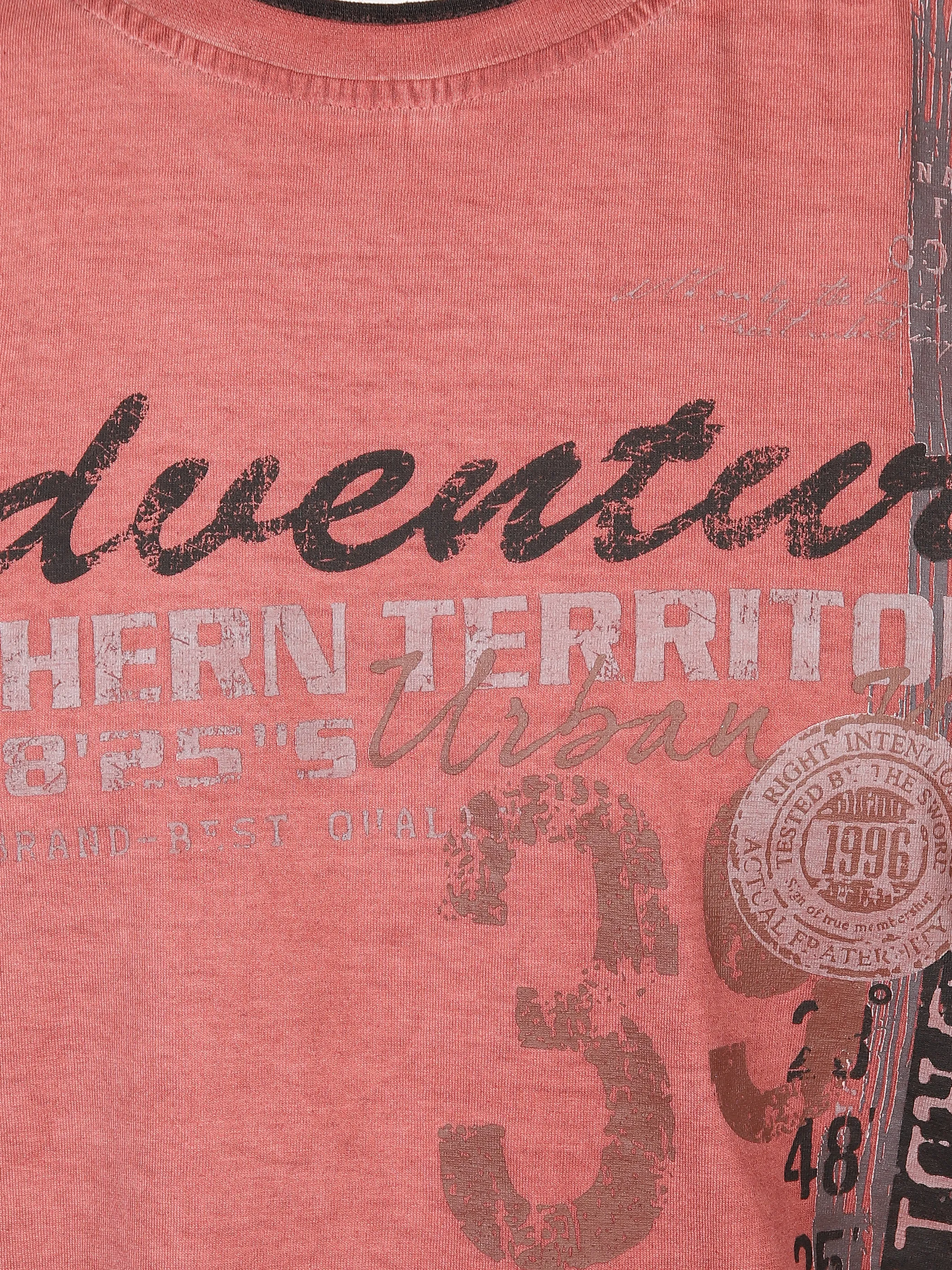 Southern Territory He. T-Shirt 1/1 Arm 2in1 Druck Orange 871382 ORANGE 3 Southern Territory He. T-Shirt 1/1 Arm 2in1 Druck Orange 871382 ORANGE 3