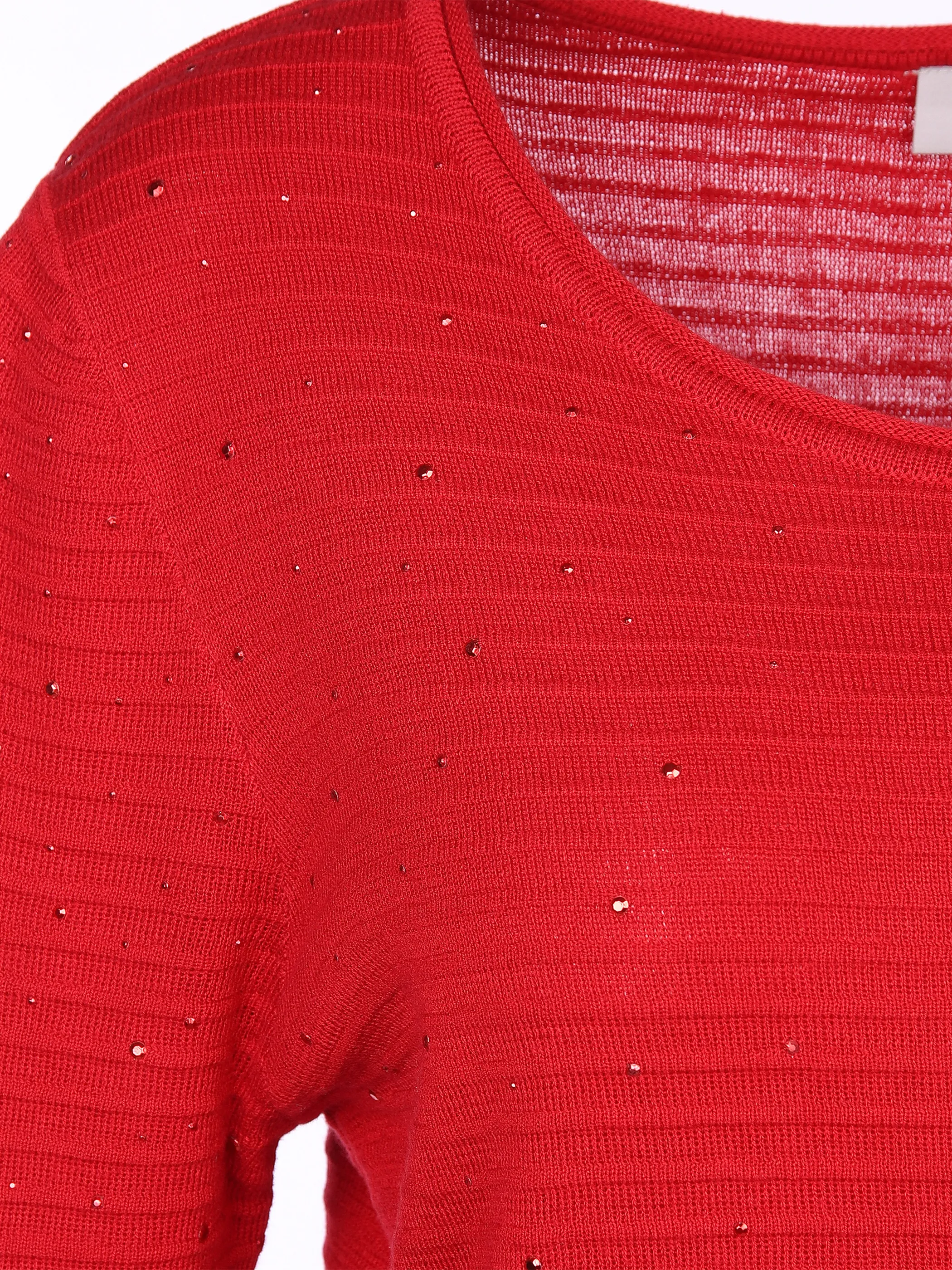 Sure Da-Strickpullover m. Struktur Rot 868592 BERRY 3 Sure Da-Strickpullover m. Struktur Rot 868592 BERRY 3