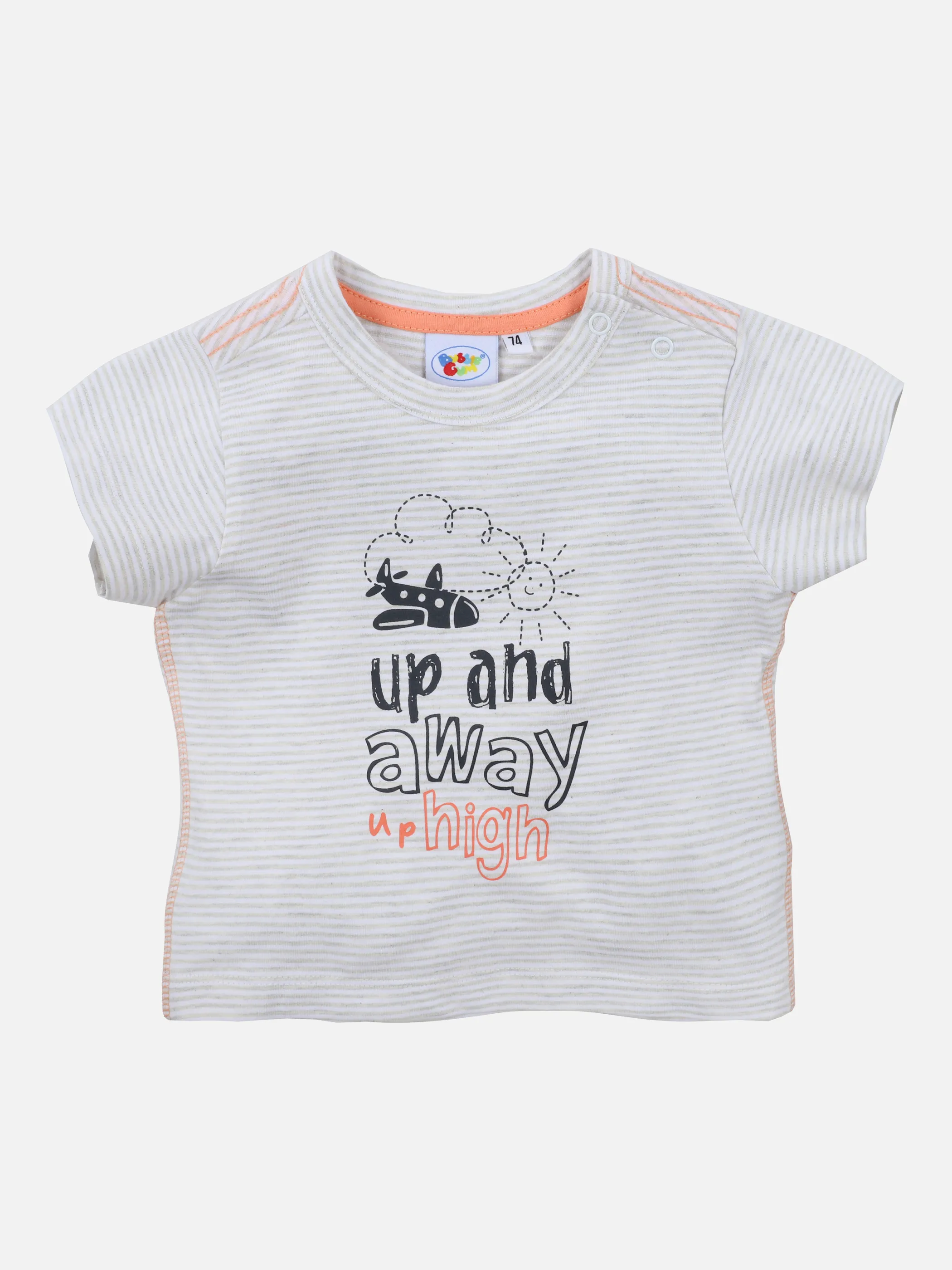 Bubble Gum BB TShirt h.grau/weiß gestr. Weiß 864202 WEIß 1 Bubble Gum BB TShirt h.grau/weiß gestr. Weiß 864202 WEIß 1