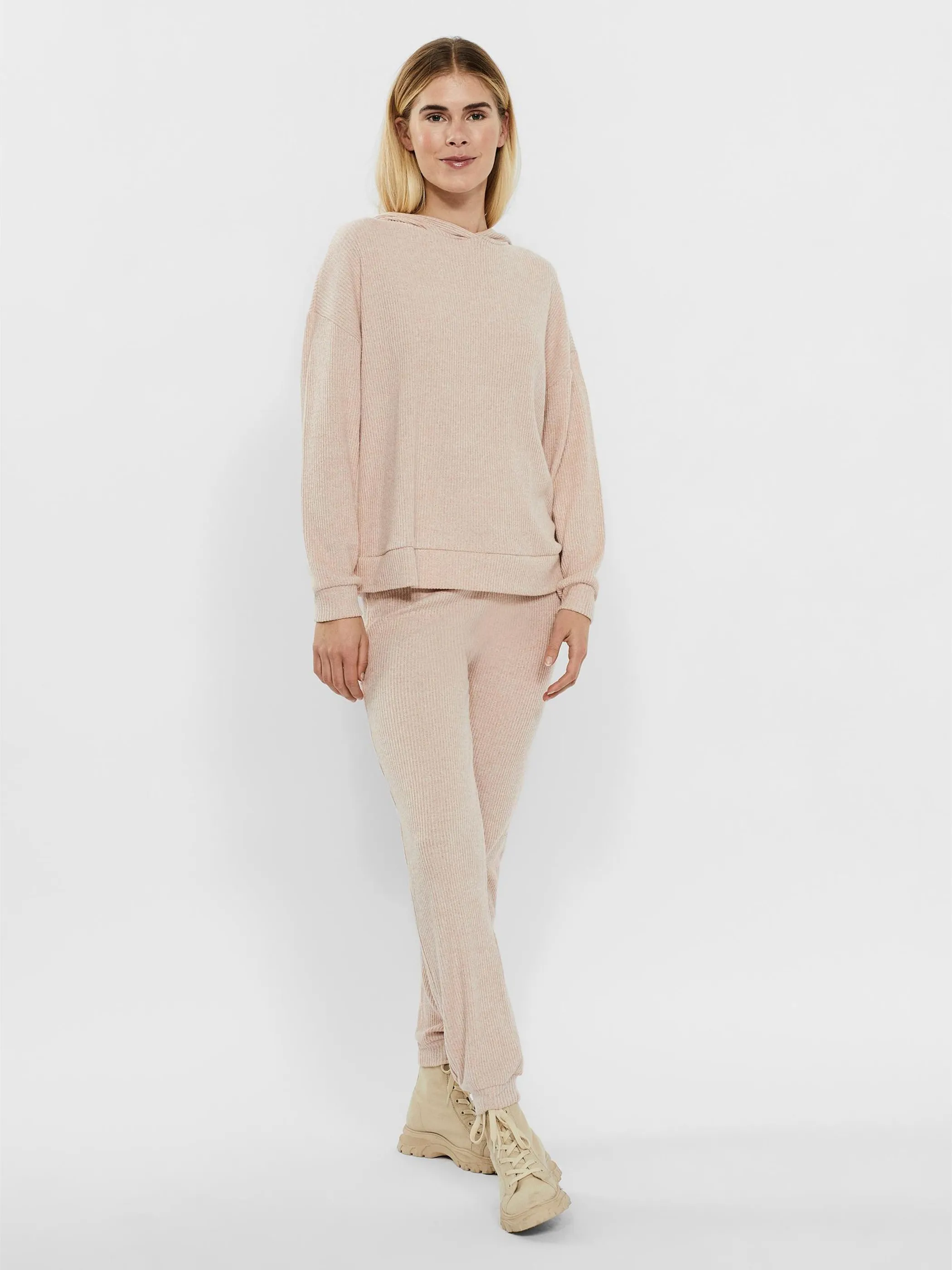Vero Moda 10252245 VMTIA RIB L/S OVERSIZ Braun 853160 207810001 4
