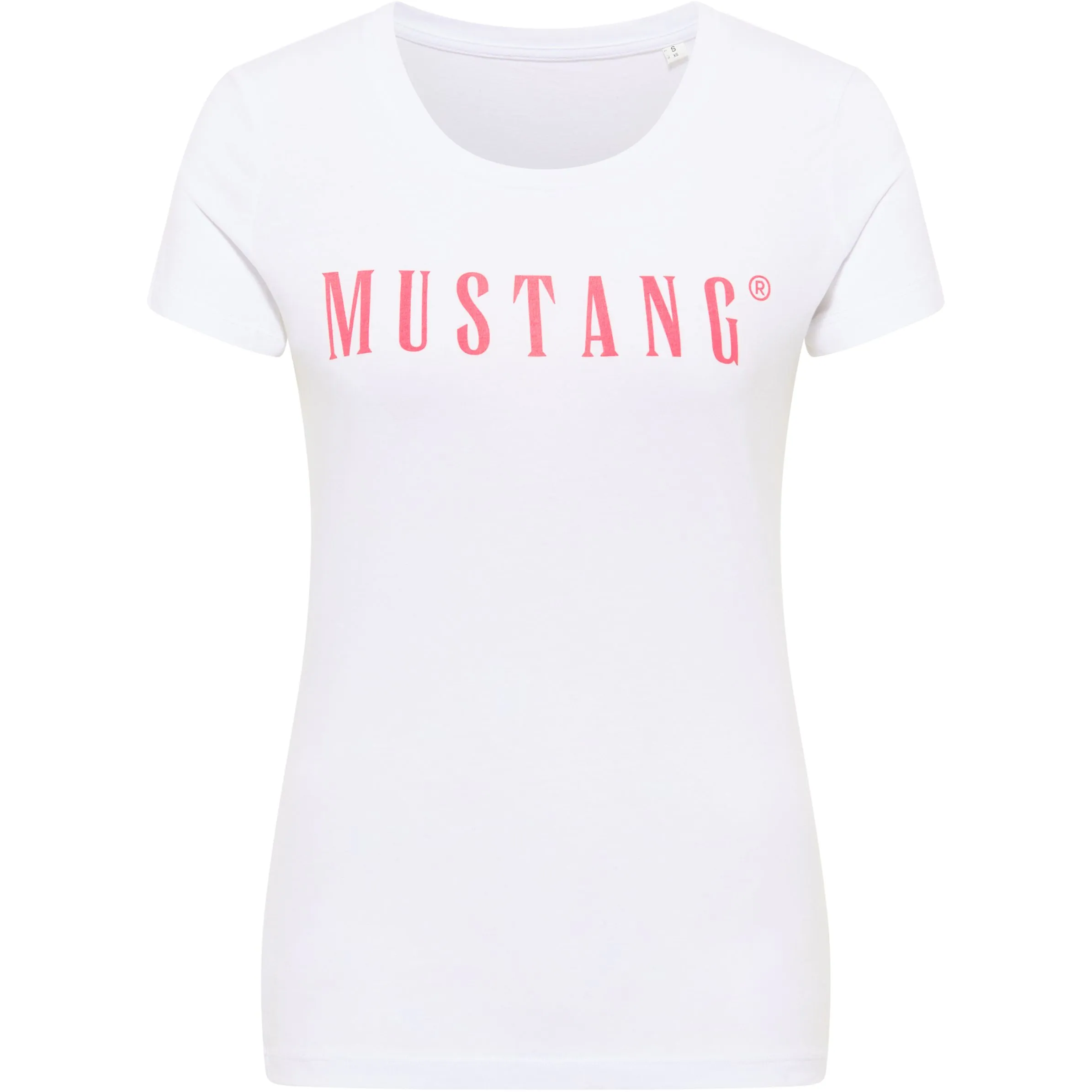 Mustang 1013222 STYLE ALINA C LOGO TEE Weiß 874823 2045 1