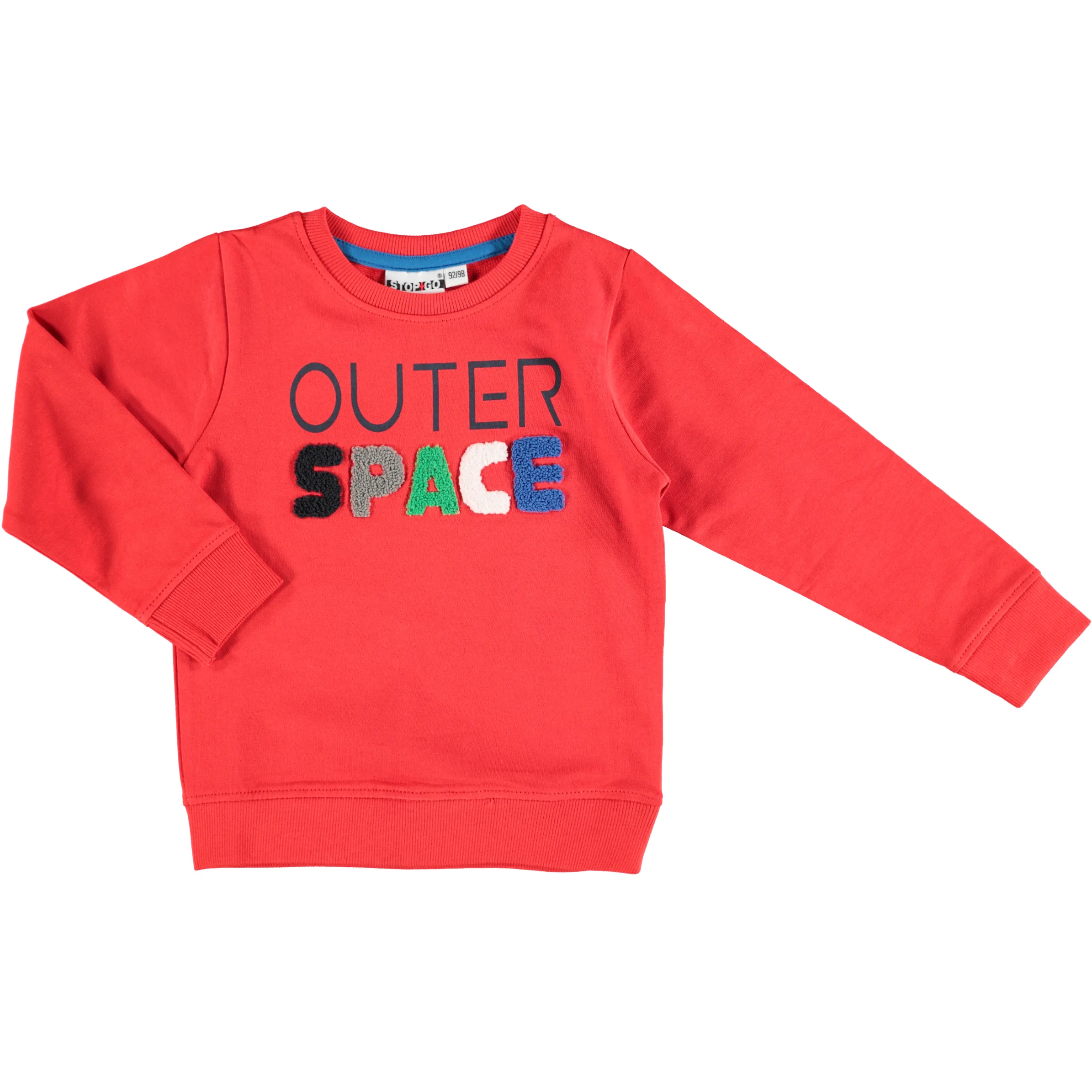 Stop + Go MB Sweatshirt Outer Space rot Rot 803687 ROT 1