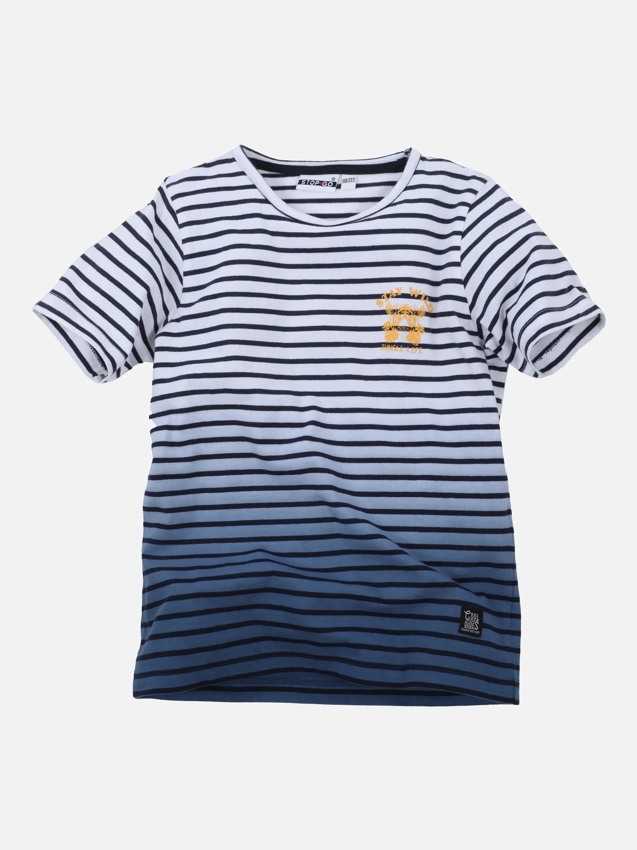 Stop + Go MB TShirt in weiß+blauem Ver- Weiß 863133 WEIß 1 Stop + Go MB TShirt in weiß+blauem Ver- Weiß 863133 WEIß 1