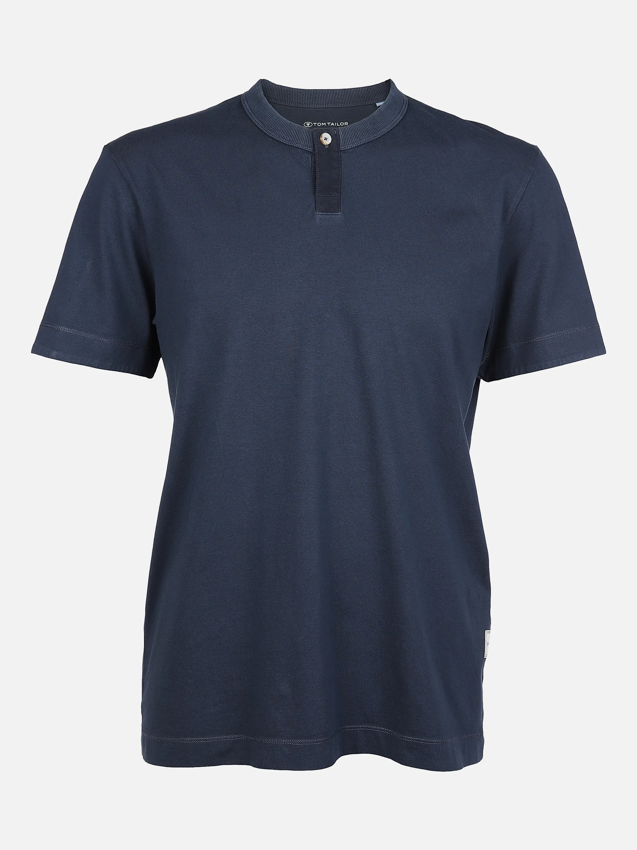 Tom Tailor 1031642 naturally dyed henley Blau 865764 10668 1 Tom Tailor 1031642 naturally dyed henley Blau 865764 10668 1