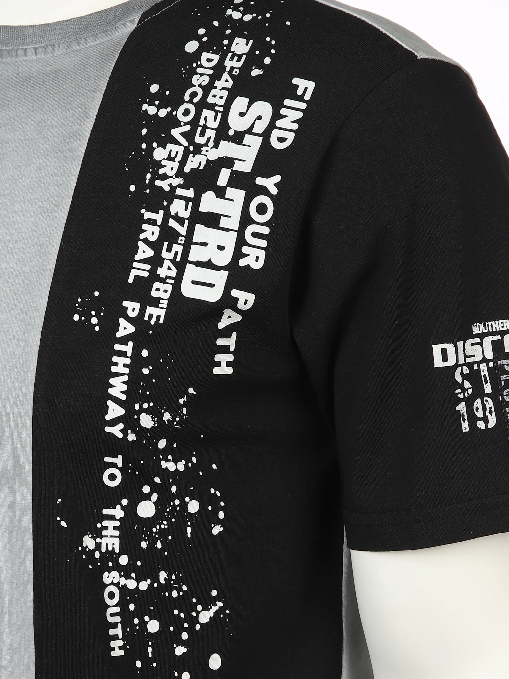 Southern Territory He. T-Shirt 1/2 Arm Einsatz oilwash Grau 884155 GREY 3 Southern Territory He. T-Shirt 1/2 Arm Einsatz oilwash Grau 884155 GREY 3