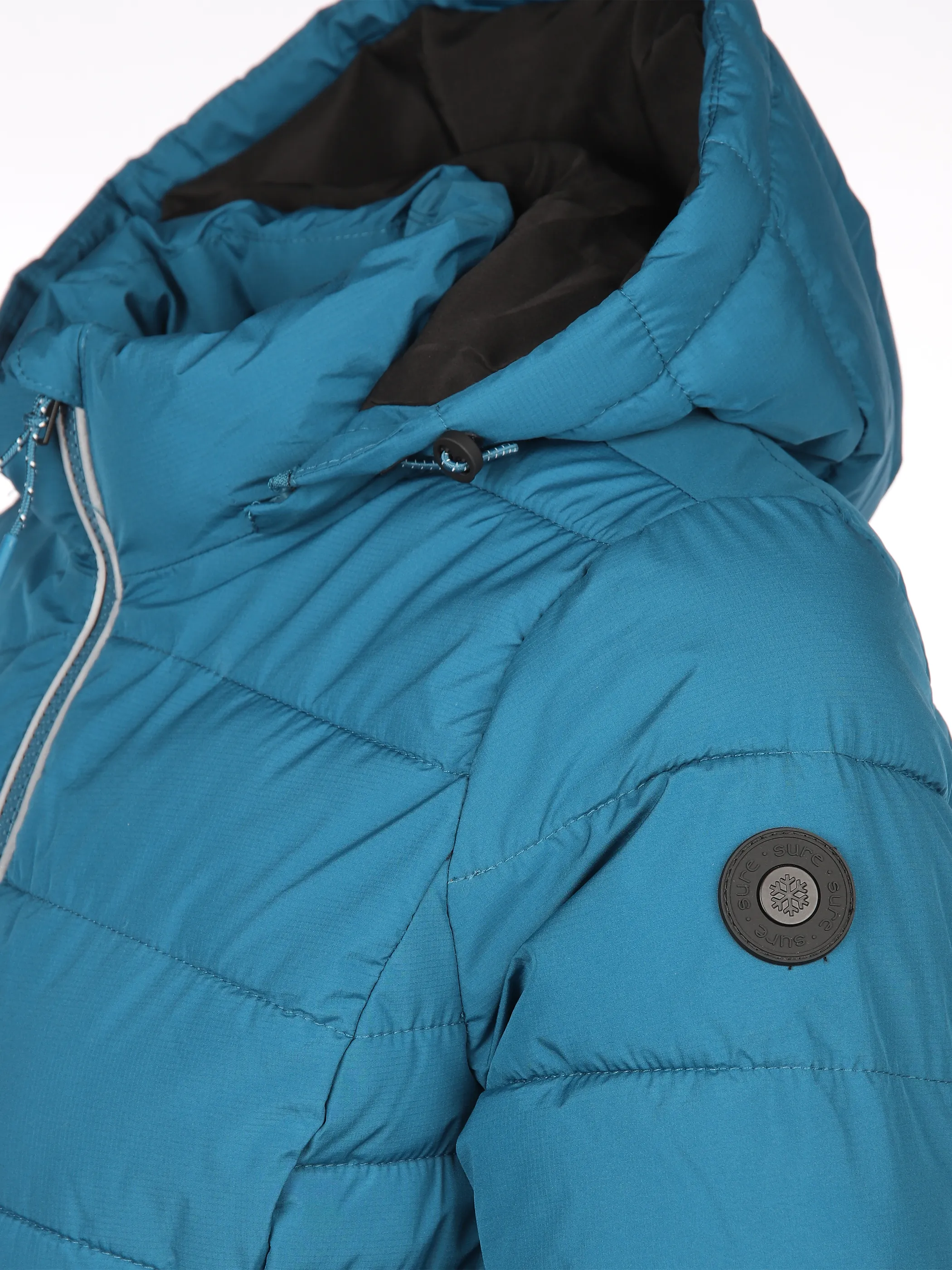 Sure Da-Steppjacke m. Kapuze Türkis 896807 PETROL 4 Sure Da-Steppjacke m. Kapuze Türkis 896807 PETROL 4