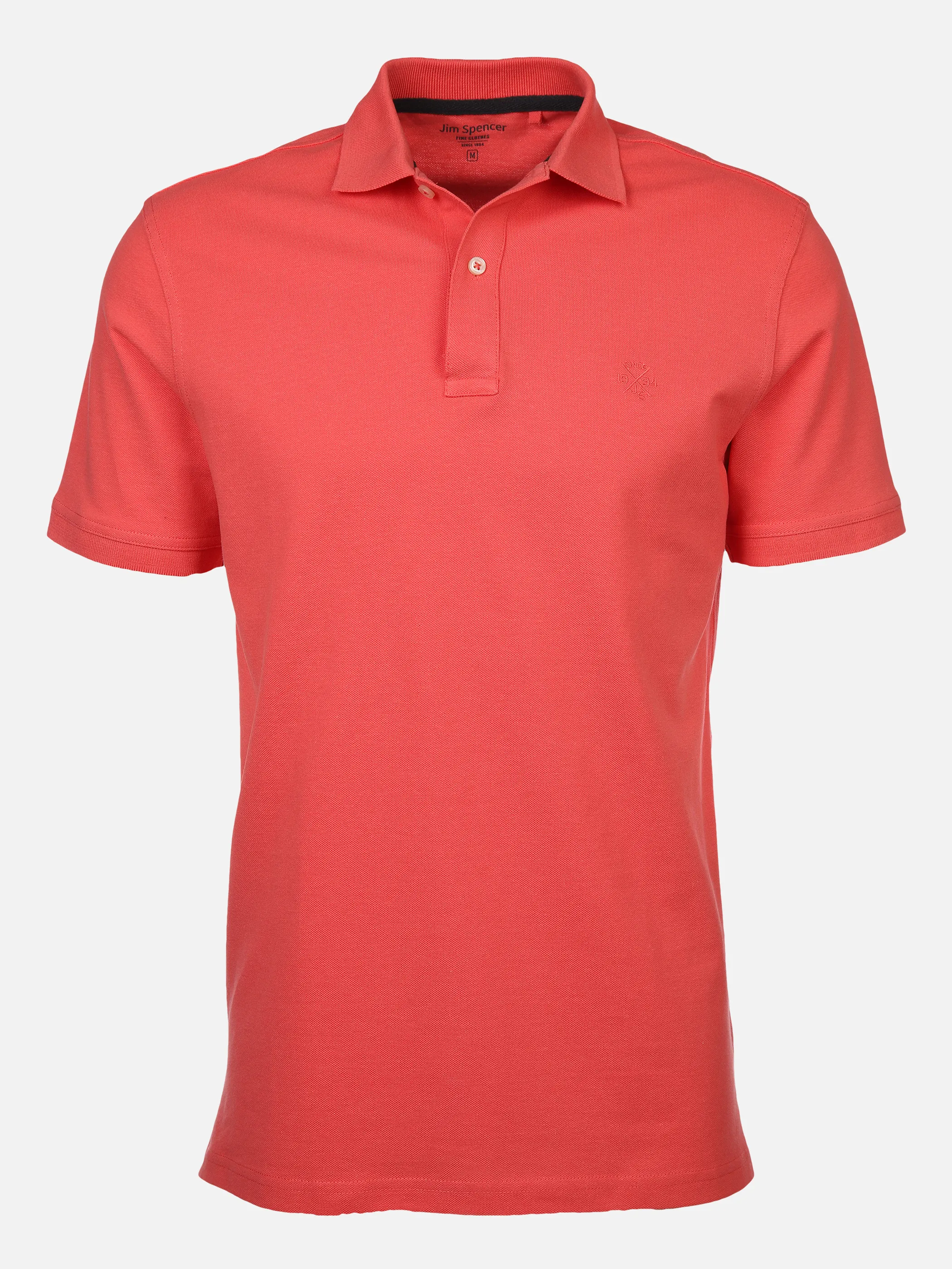 Jim Spencer He. Poloshirt 1/2 Arm uni basic Orange 852325 APRICOT 1