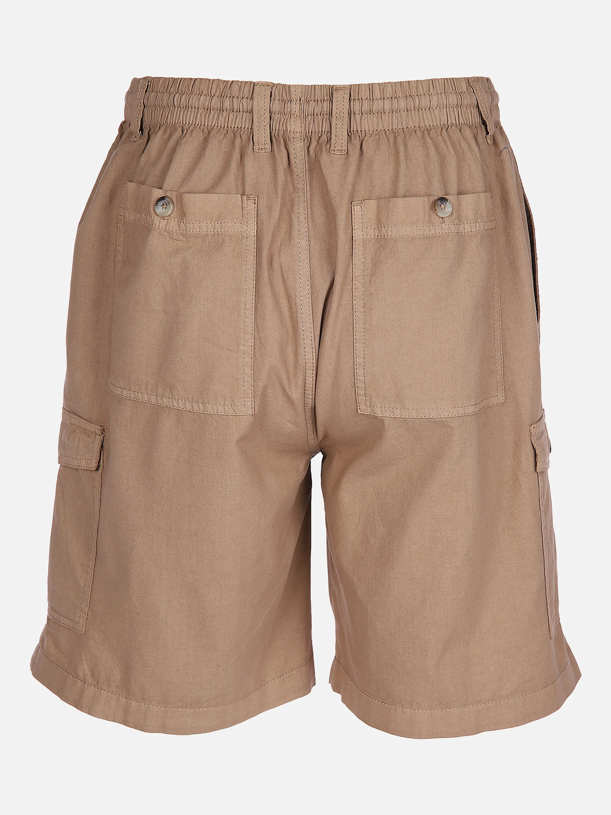 Marcel Battiston He. Cotton Sheeting Short Braun 834531 BEIGE 2