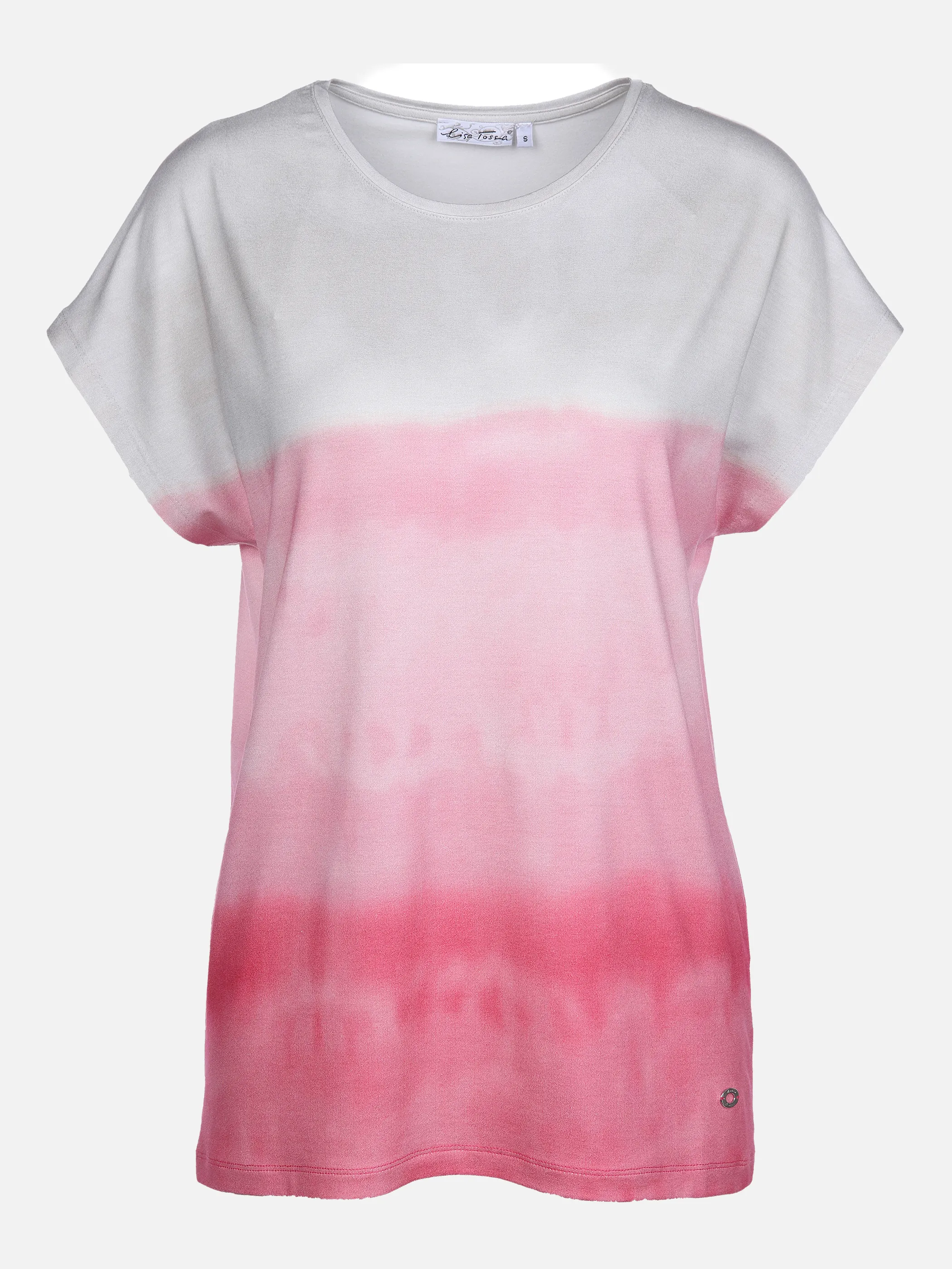 Lisa Tossa Da-T-Shirt m. Dip-Dye-Optik Rosa 864663 ROSE GEM. 1