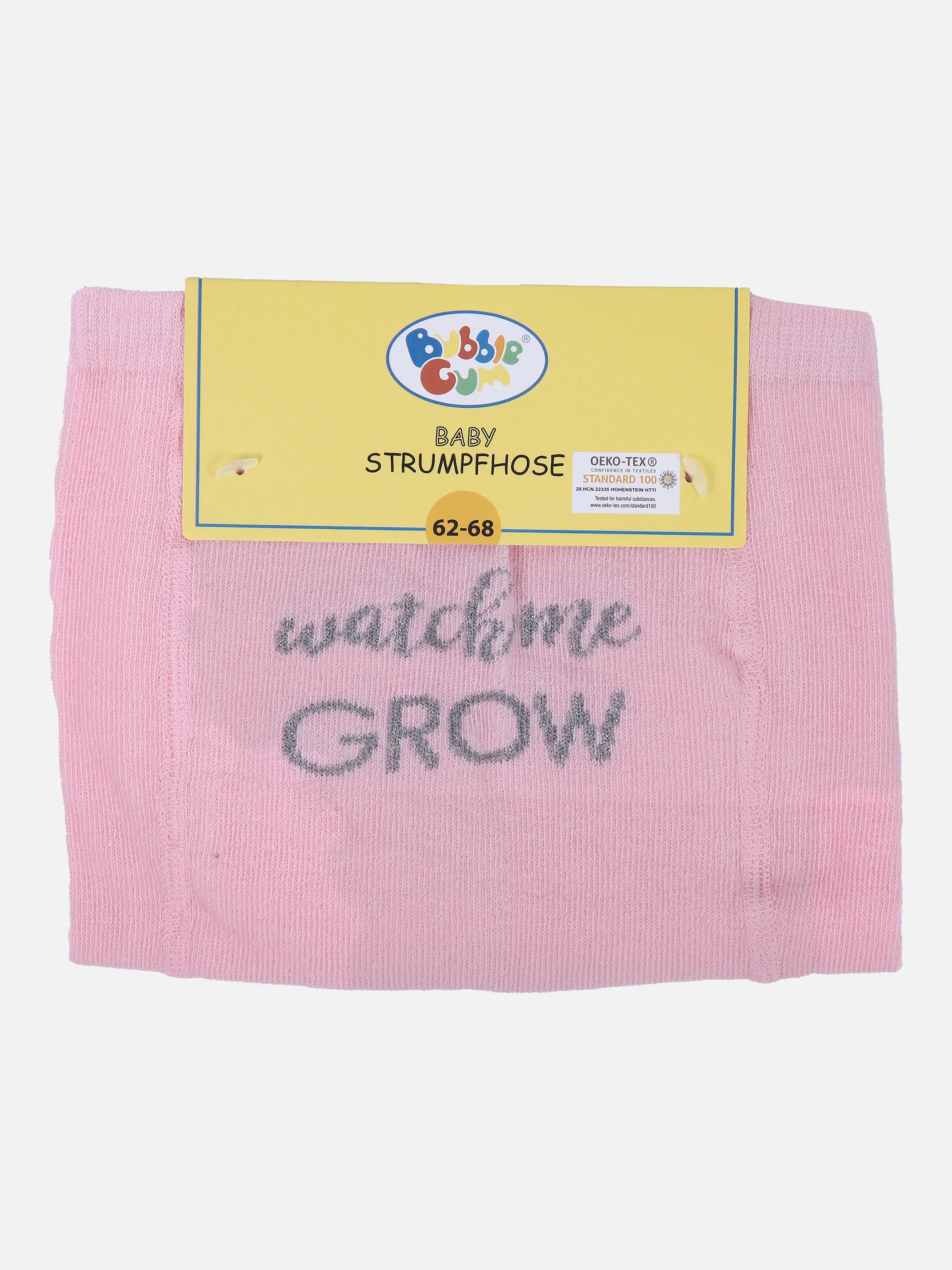 Bubble Gum Baby Girls Strumpfhose Motiv Pink 851841 GRAU/PINK 2