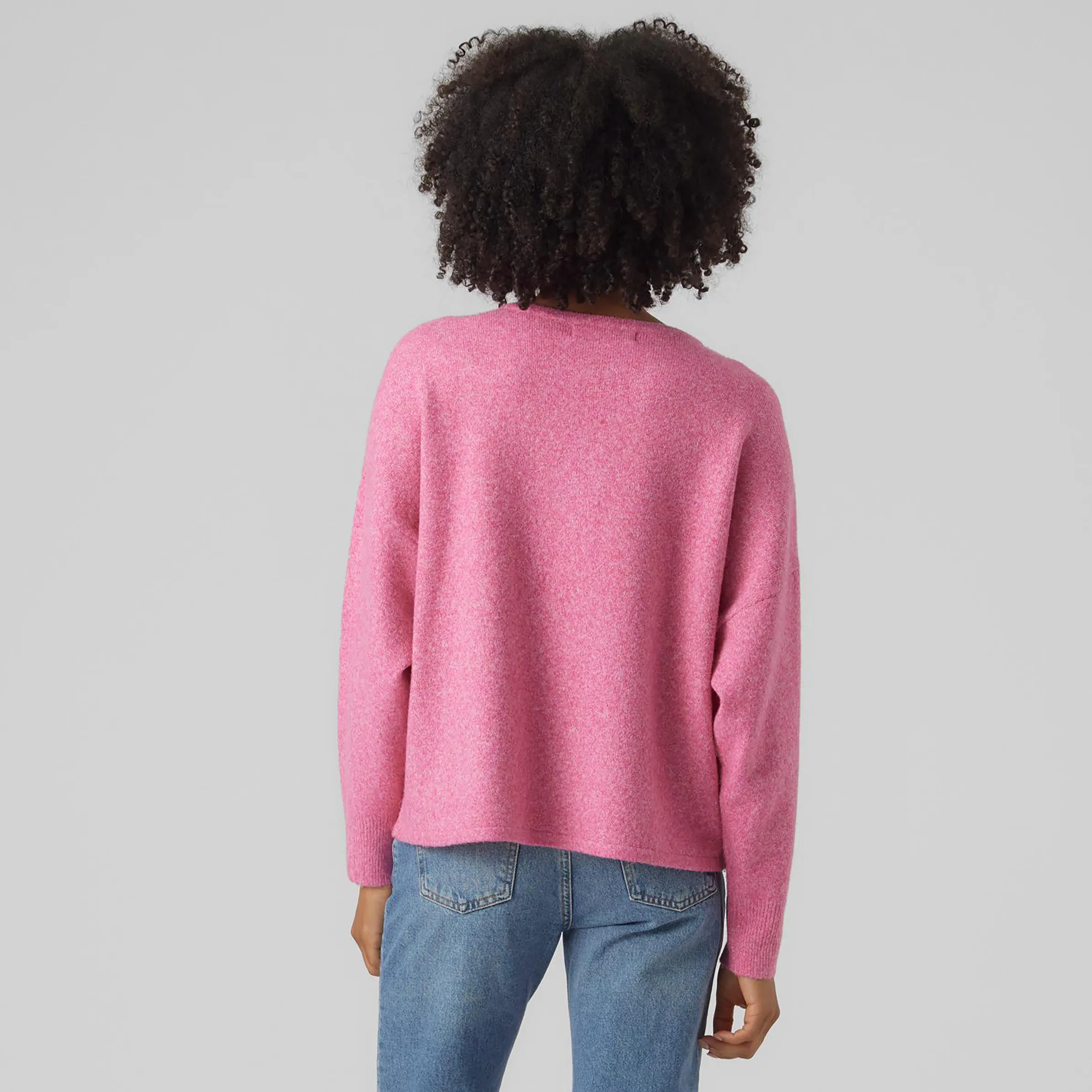 Vero Moda 10252090 VMDOFFY LS V-NECK BLO Pink 854396 181701001 2 Vero Moda 10252090 VMDOFFY LS V-NECK BLO Pink 854396 181701001 2