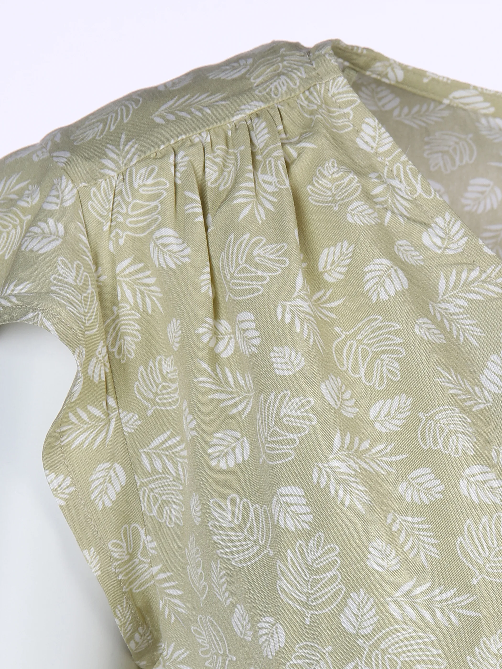 Tom Tailor 1031261 blouse with volant det Grün 865240 29550 3 Tom Tailor 1031261 blouse with volant det Grün 865240 29550 3