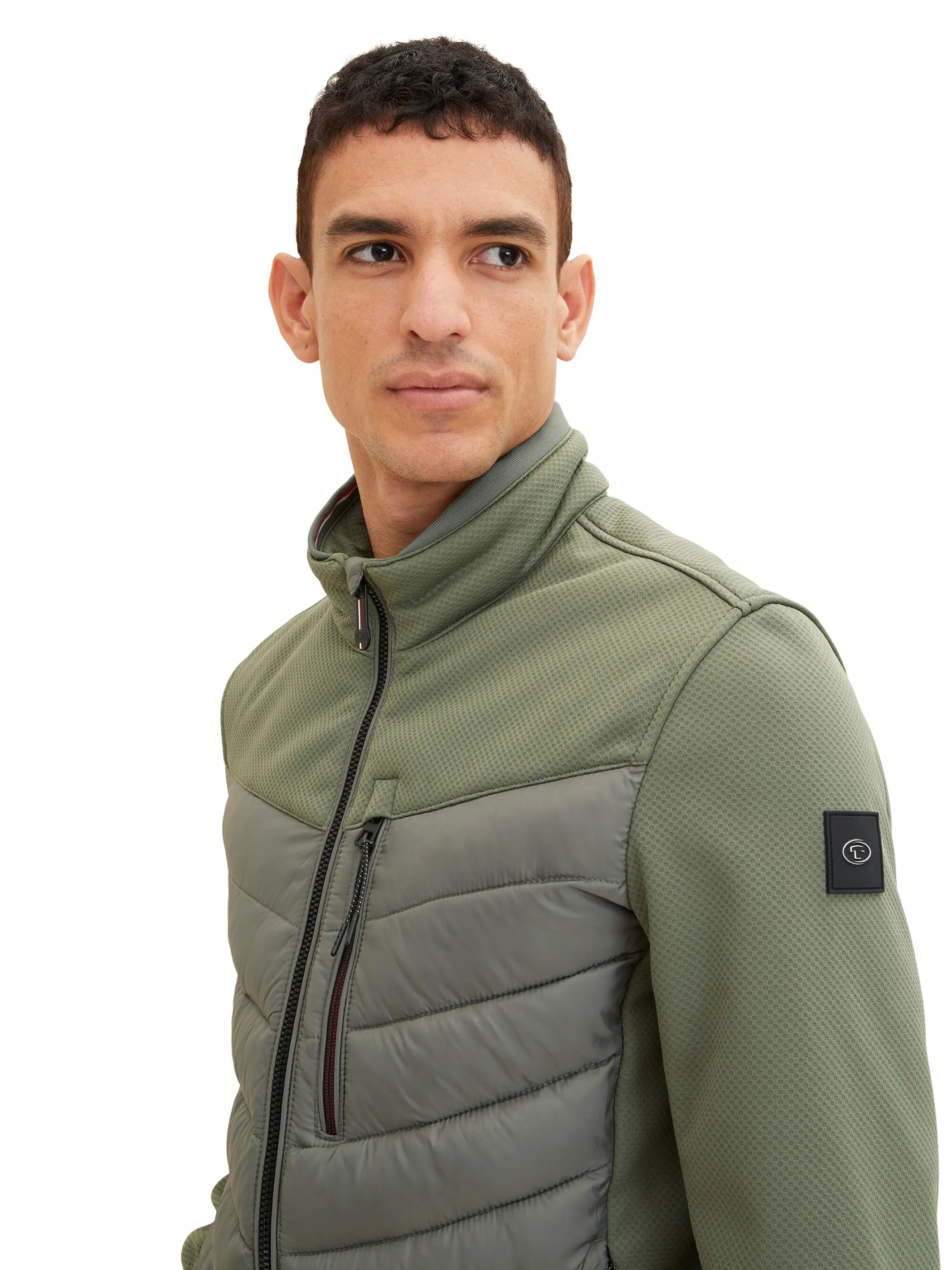 Tom Tailor 1034035 hybrid jacket Grün 872261 10415 3 Tom Tailor 1034035 hybrid jacket Grün 872261 10415 3