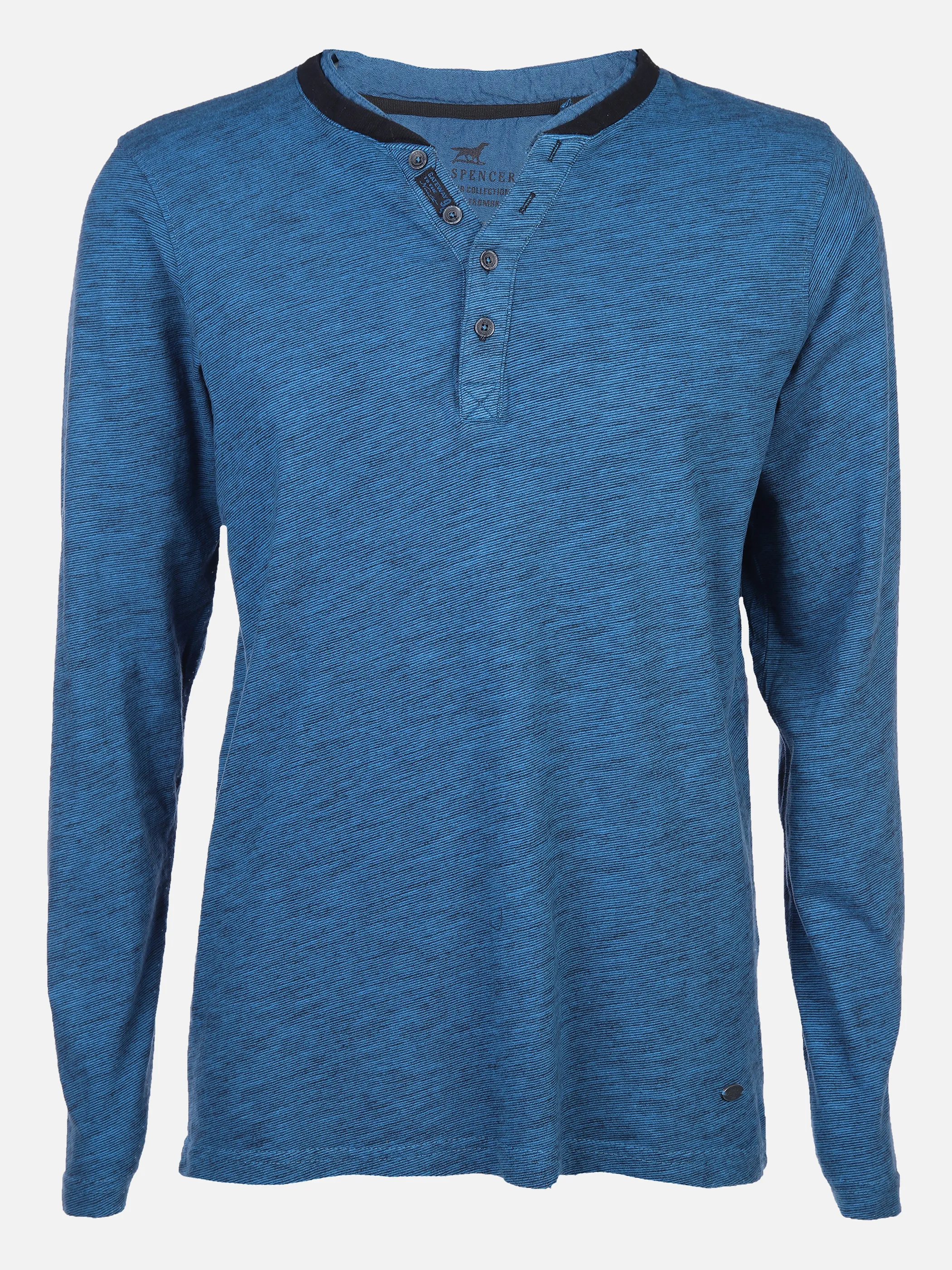 Jim Spencer He. Henleyshirt 1/1 Arm 2in1 Grün 857757 PETROL 1 Jim Spencer He. Henleyshirt 1/1 Arm 2in1 Grün 857757 PETROL 1