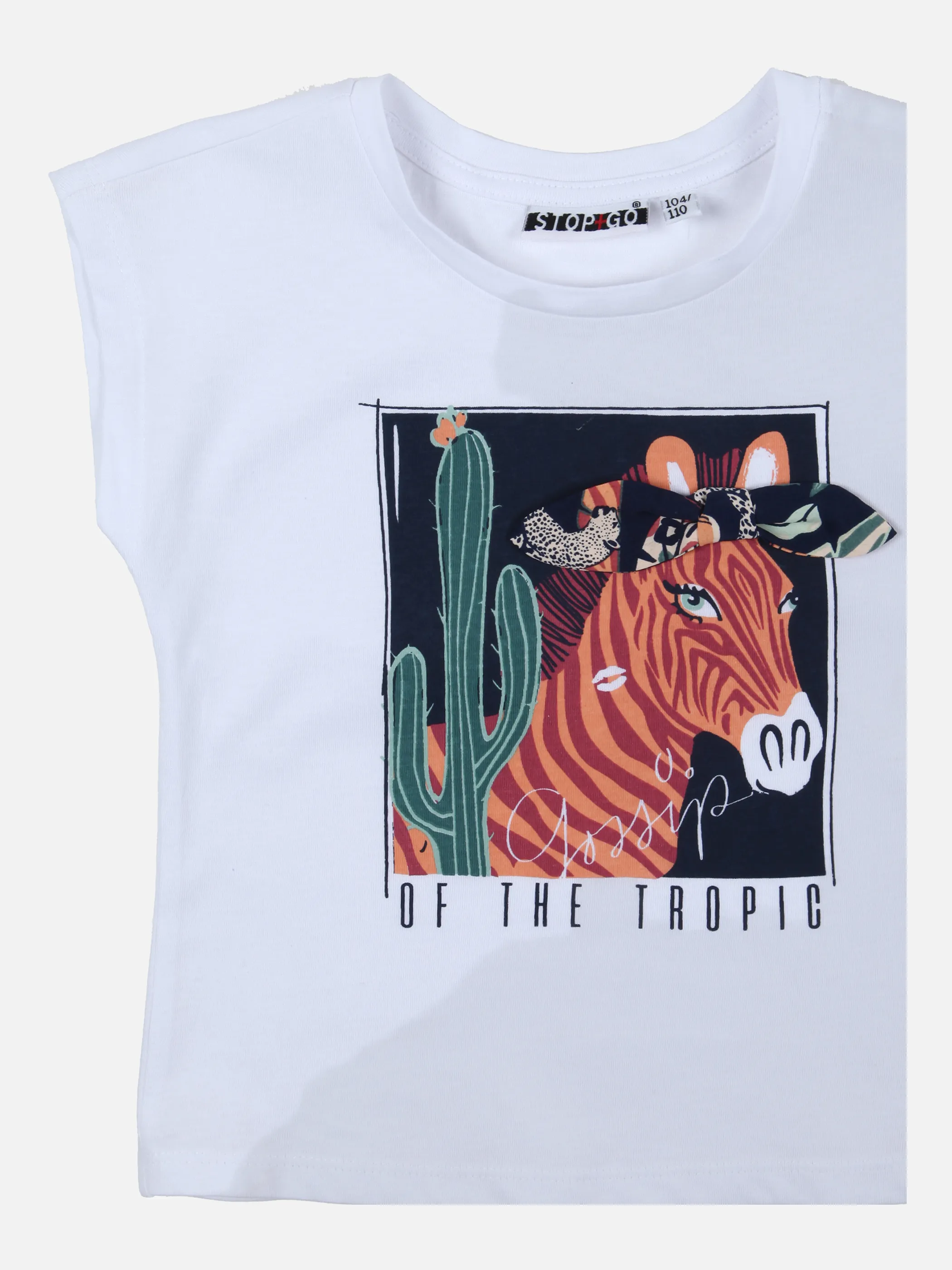 Stop + Go MG TShirt weiß+kurze Schultern Weiß 851991 WEIß 1 Stop + Go MG TShirt weiß+kurze Schultern Weiß 851991 WEIß 1