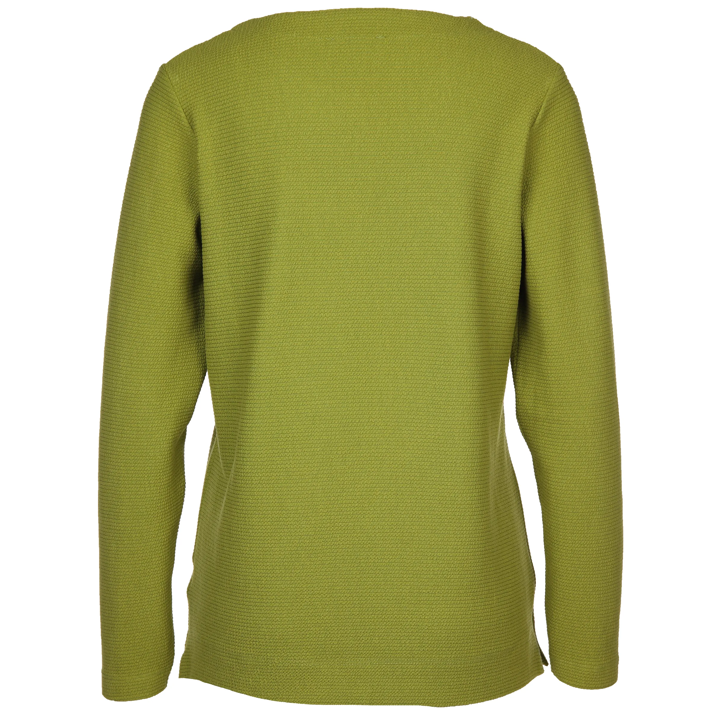 Lisa Tossa Da-Struktursweatshirt 1/1 Arm Grün 881767 MOOS 2