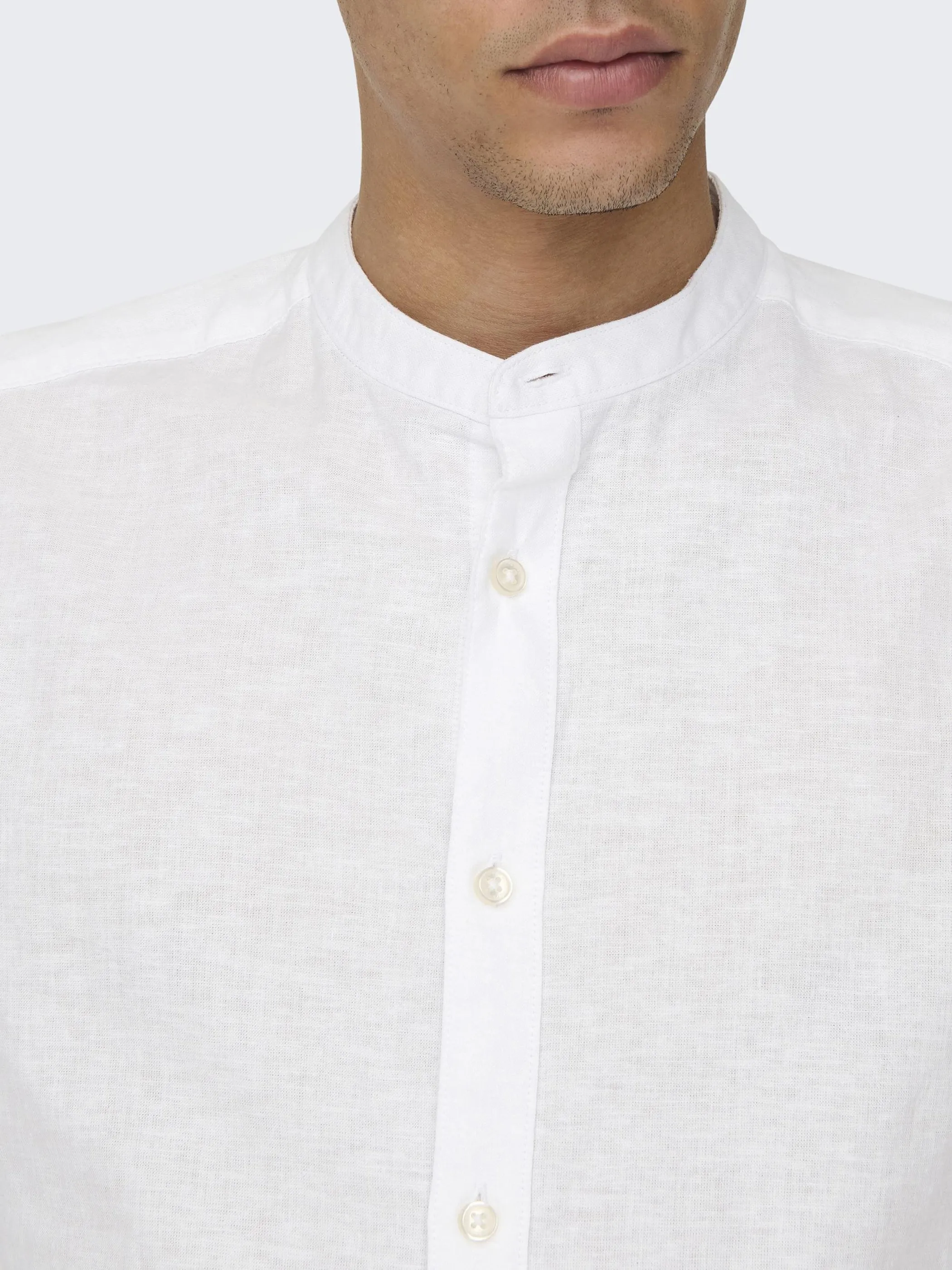 Only & Sons 22019173 ONSCAIDEN LS SOLID LI Weiß 892828 188758 3 Only & Sons 22019173 ONSCAIDEN LS SOLID LI Weiß 892828 188758 3
