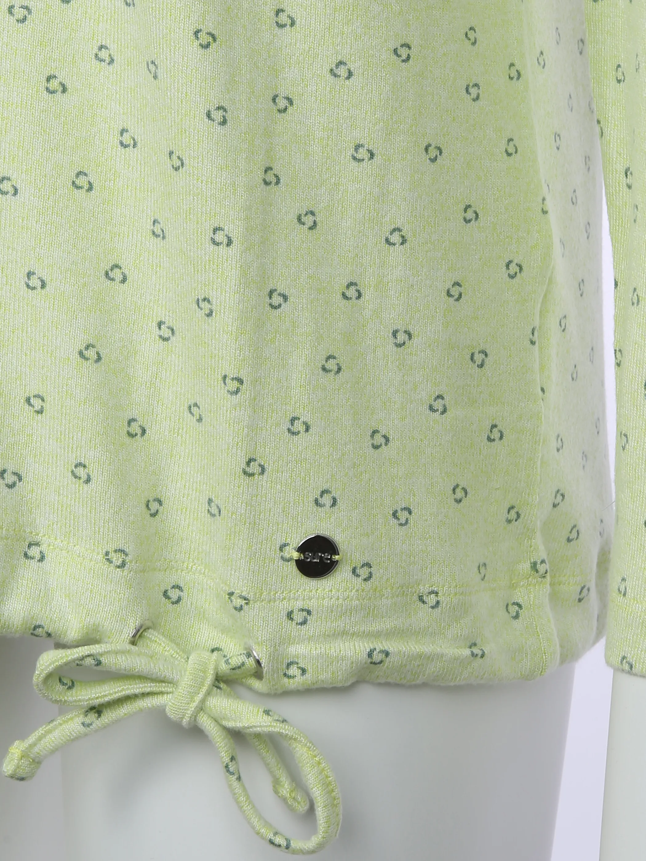 Sure Da-Feinstrick-Shirt Minimalpri Grün 851871 APPLE MEL 3 Sure Da-Feinstrick-Shirt Minimalpri Grün 851871 APPLE MEL 3