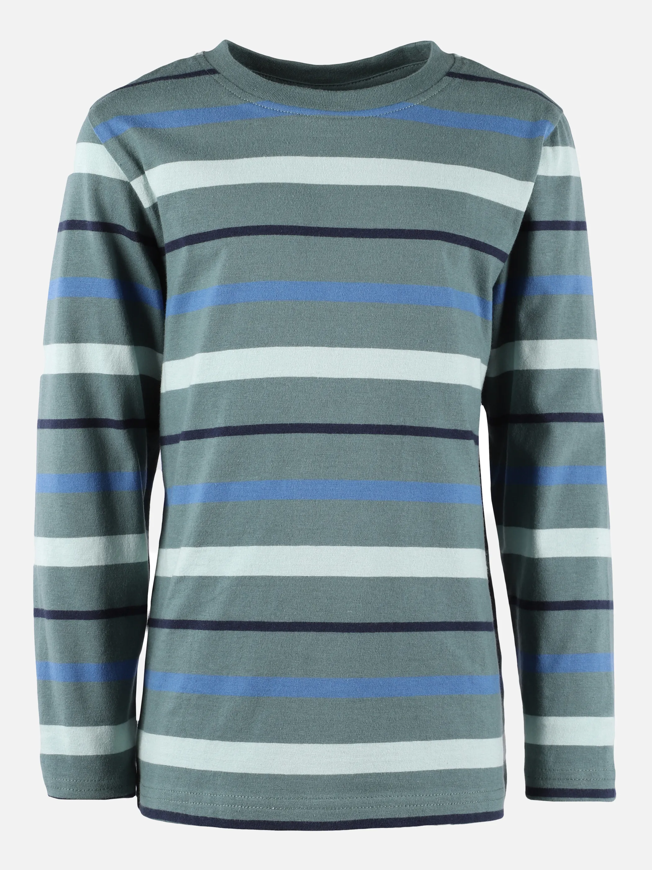 Stop + Go MB Longsleeve Shirt gestreift Grün 871232 SALBEI 1 Stop + Go MB Longsleeve Shirt gestreift Grün 871232 SALBEI 1