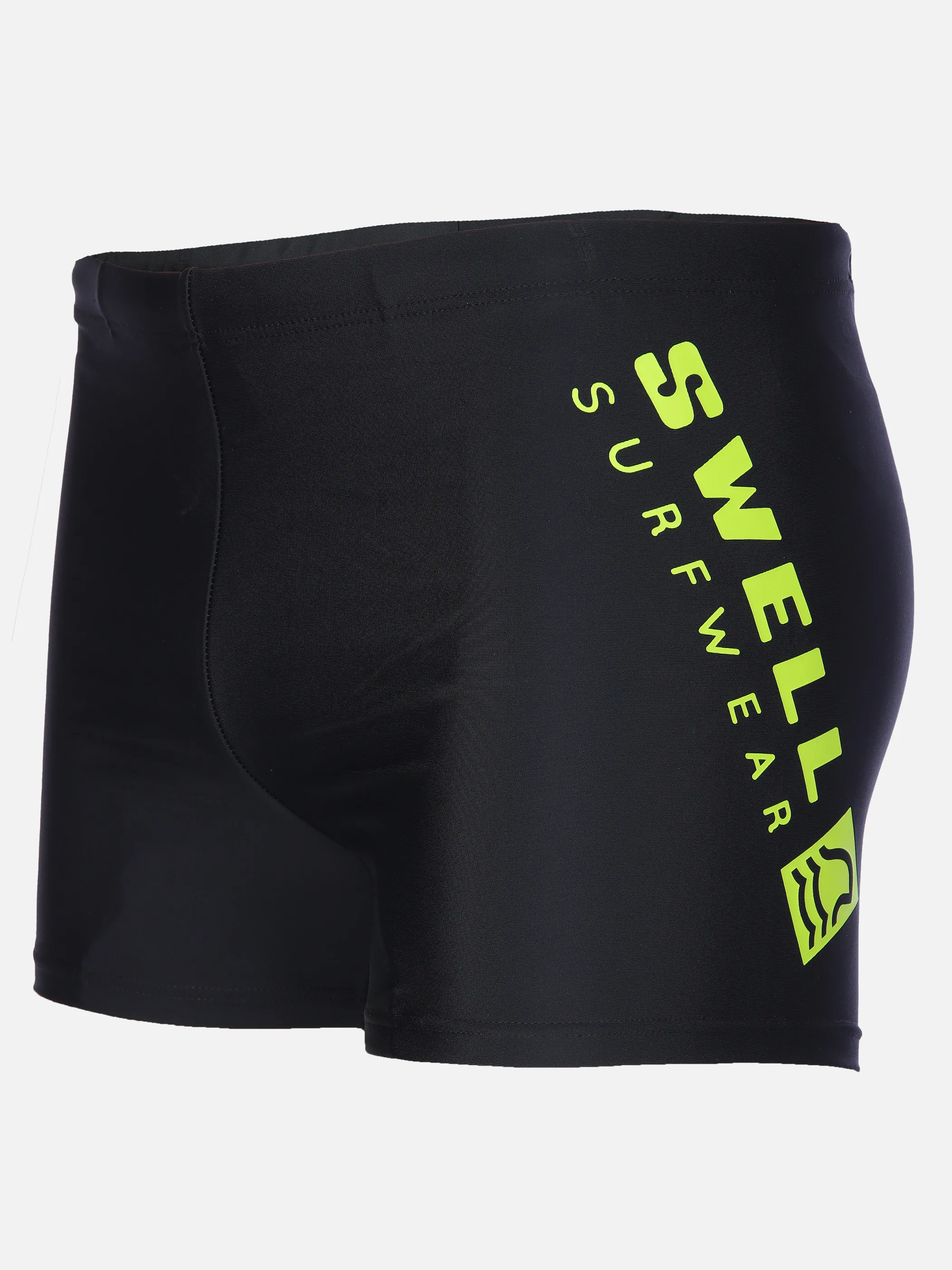 Grinario Sports He-Badepanty Schwarz 906495 BLACK/LIME 1