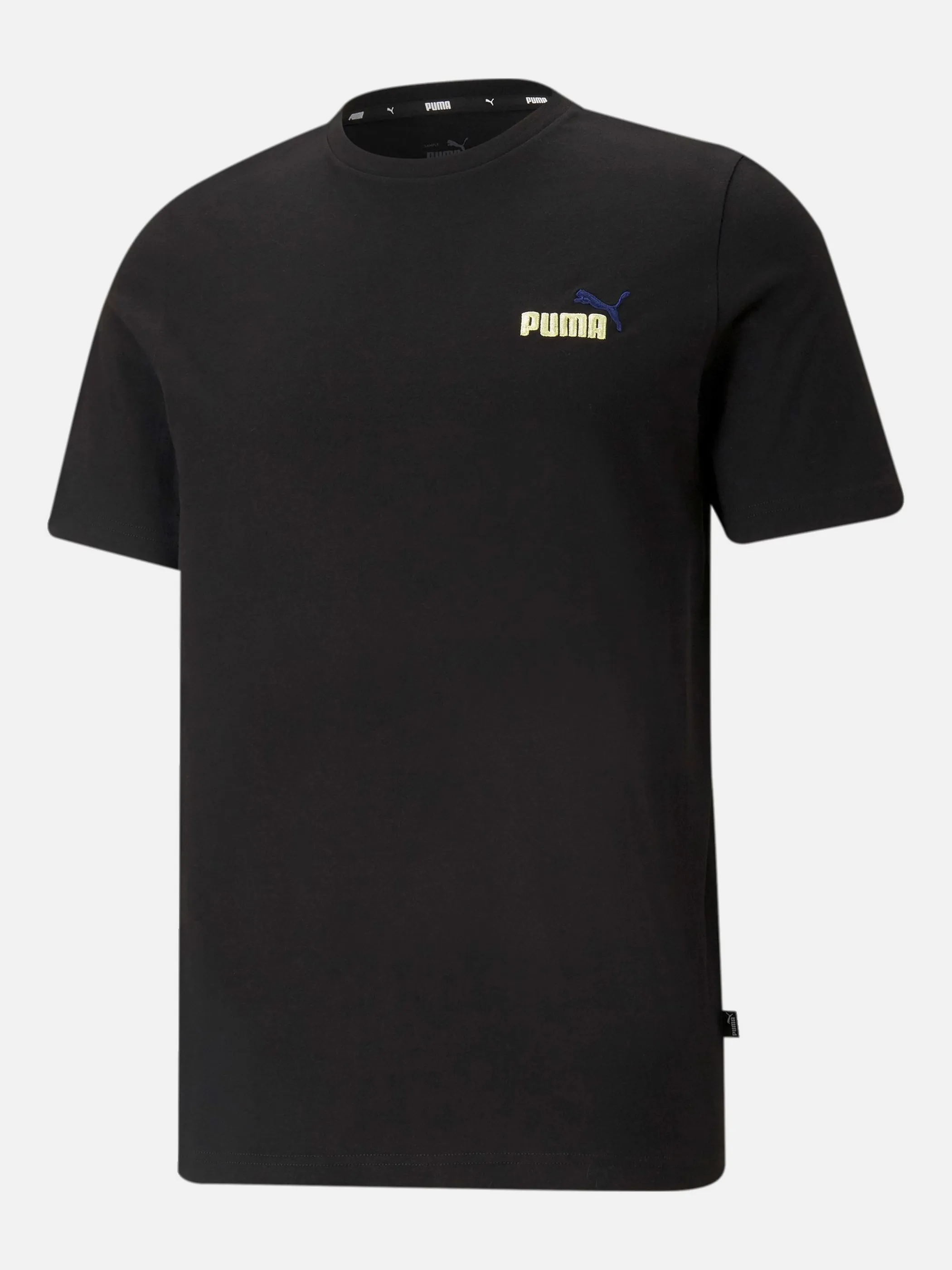Puma 587184 He-T-Shirt, Logo Schwarz 846558 01 1